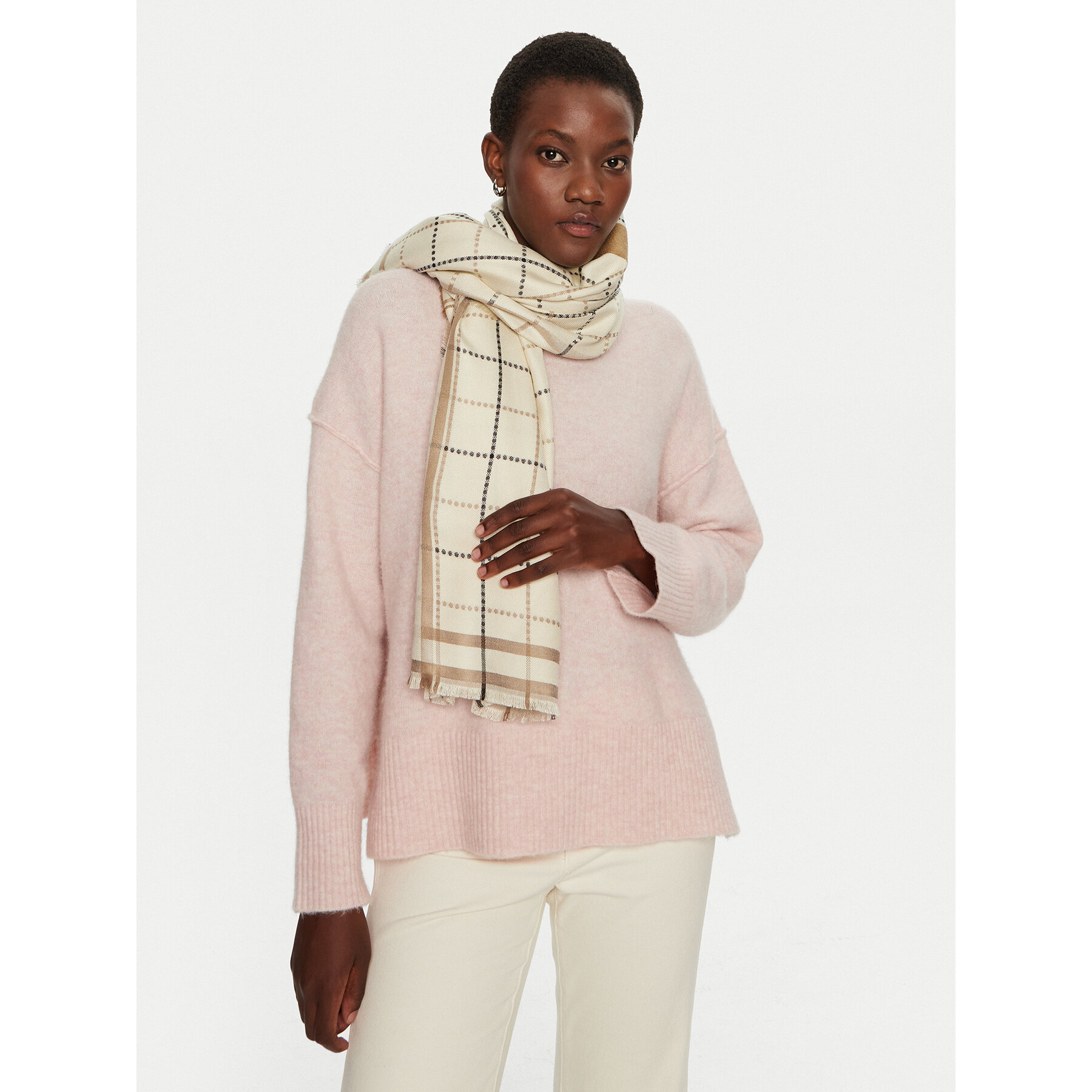 Fular Tommy Hilfiger AW0AW16642 Beis