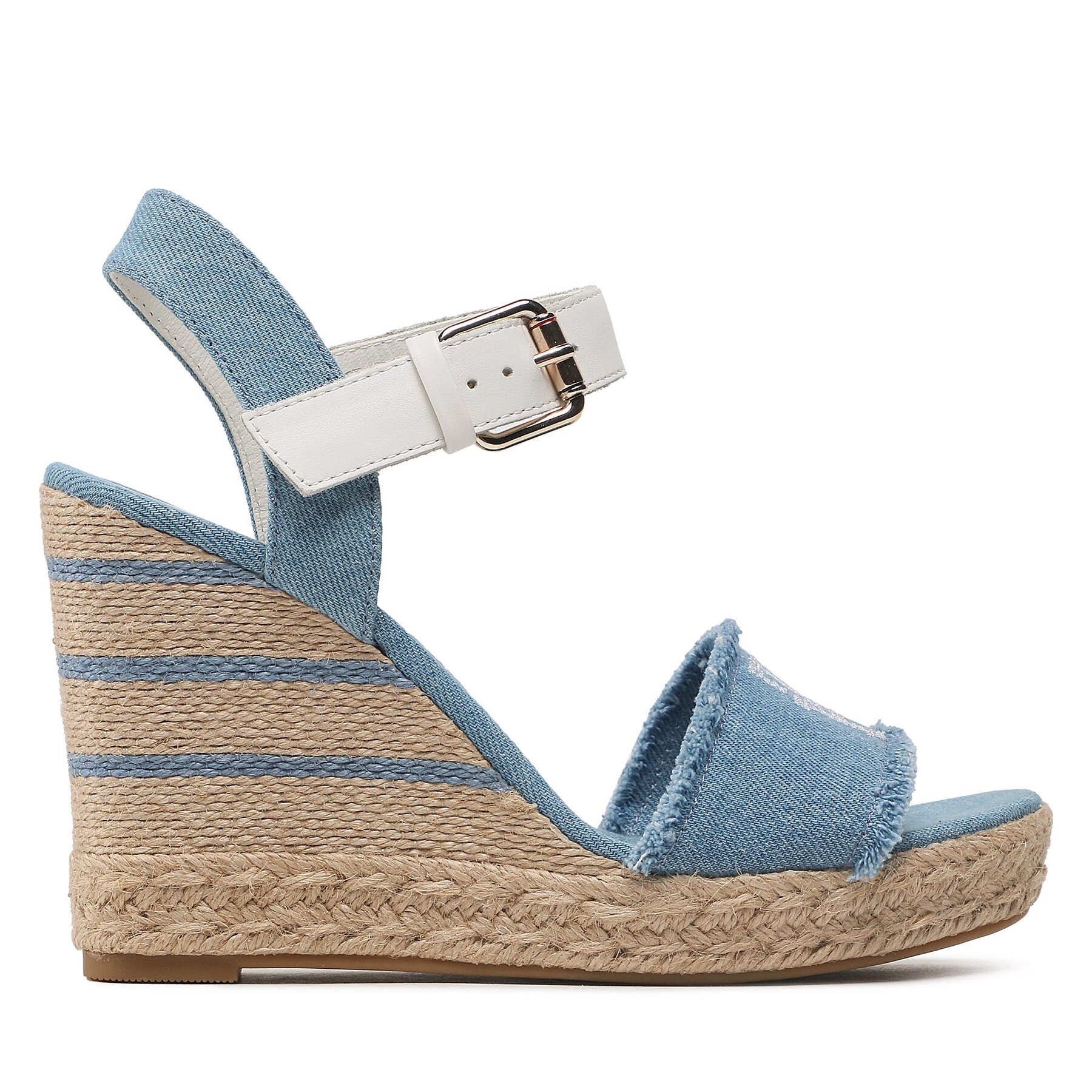 Alpargatas Tommy Hilfiger Wedge Sandal FW0FW07079 Azul
