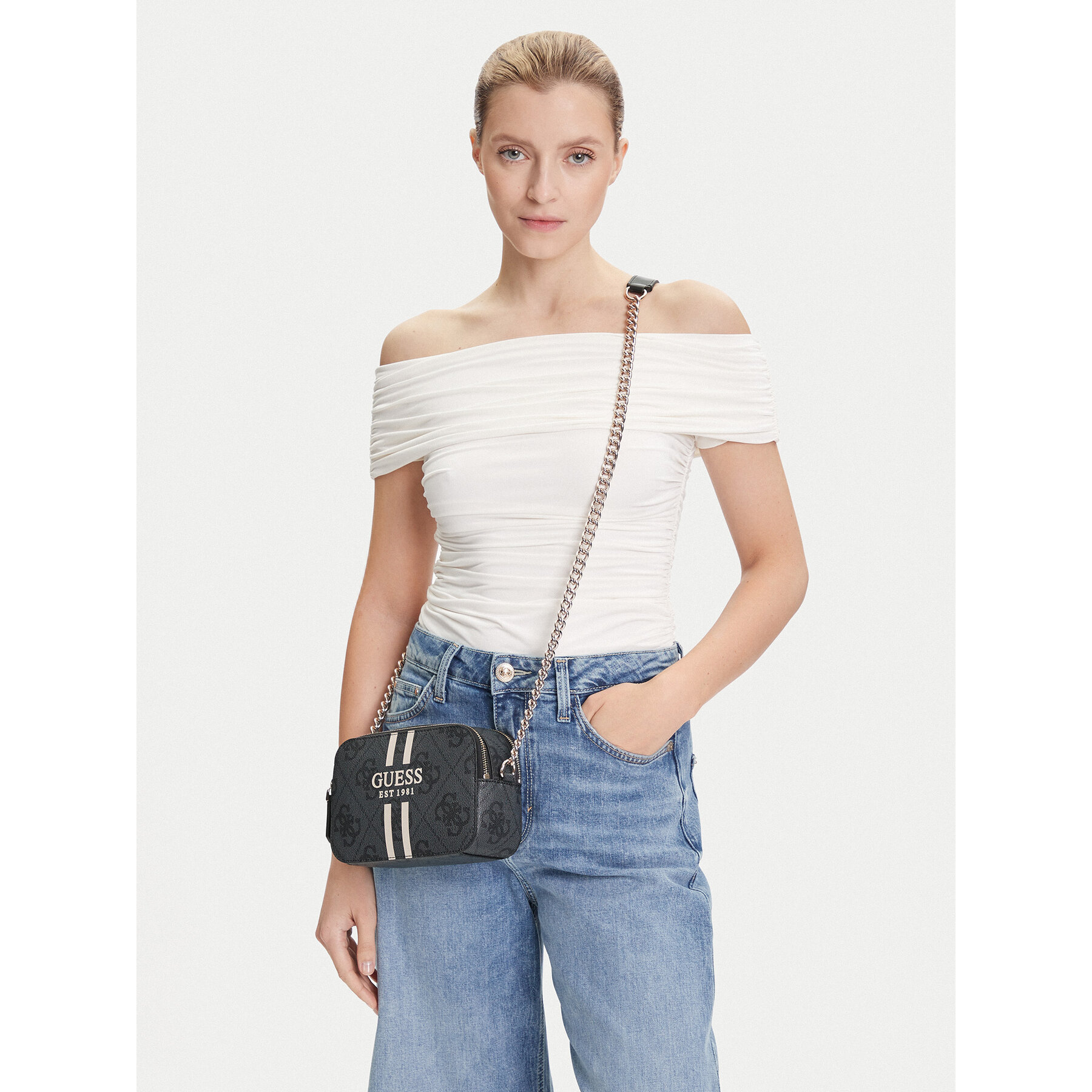 Táska Guess HWOS96 72140 Fekete