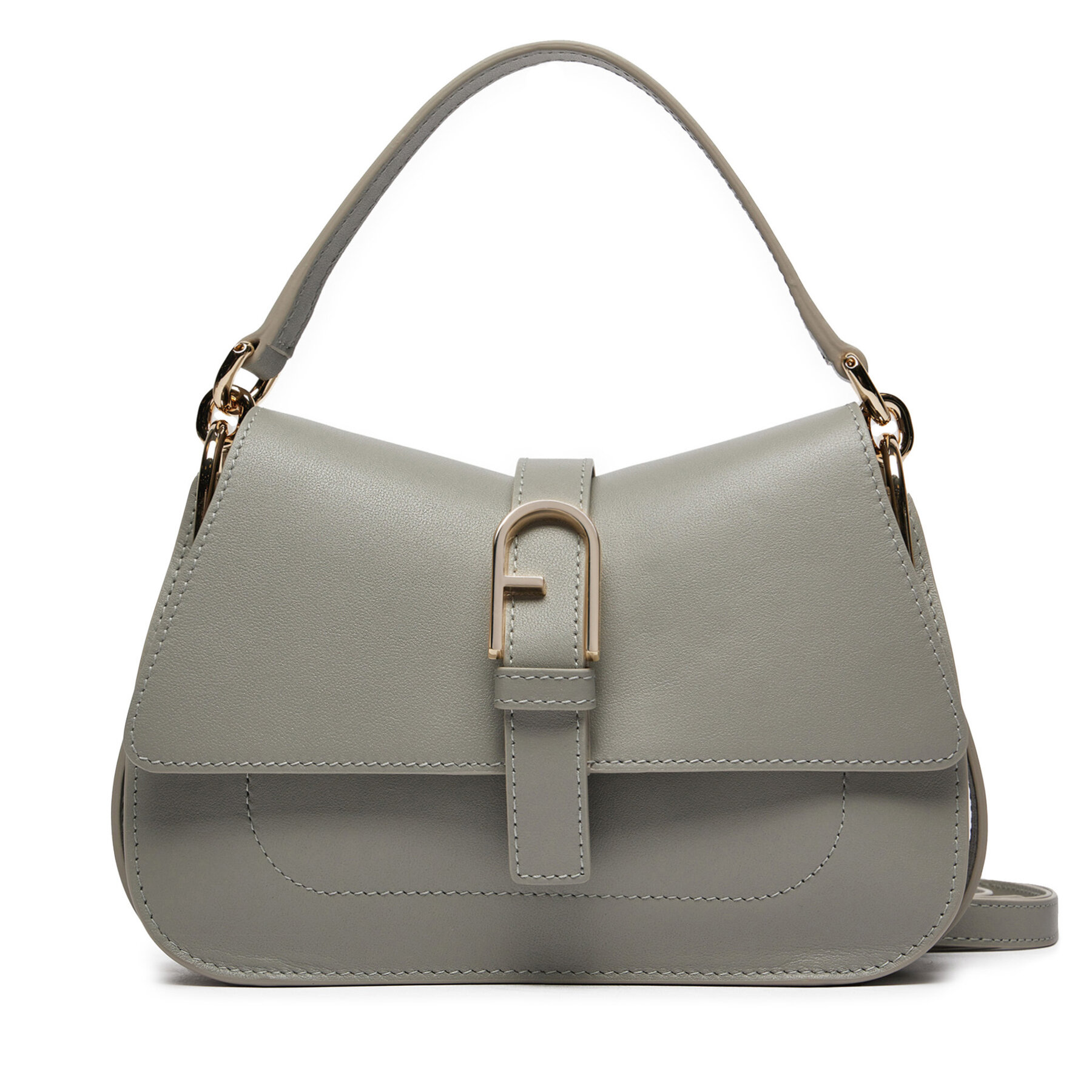 Bolso Furla Flow Mini Top Handle WB01032-BX2045-3291S-1007 Gris