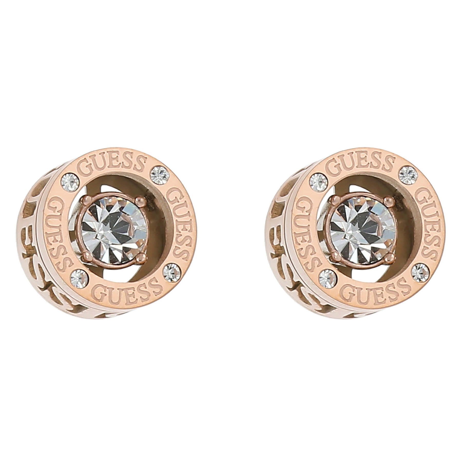 Uhani Guess JUBE01 464JW Rose Gold