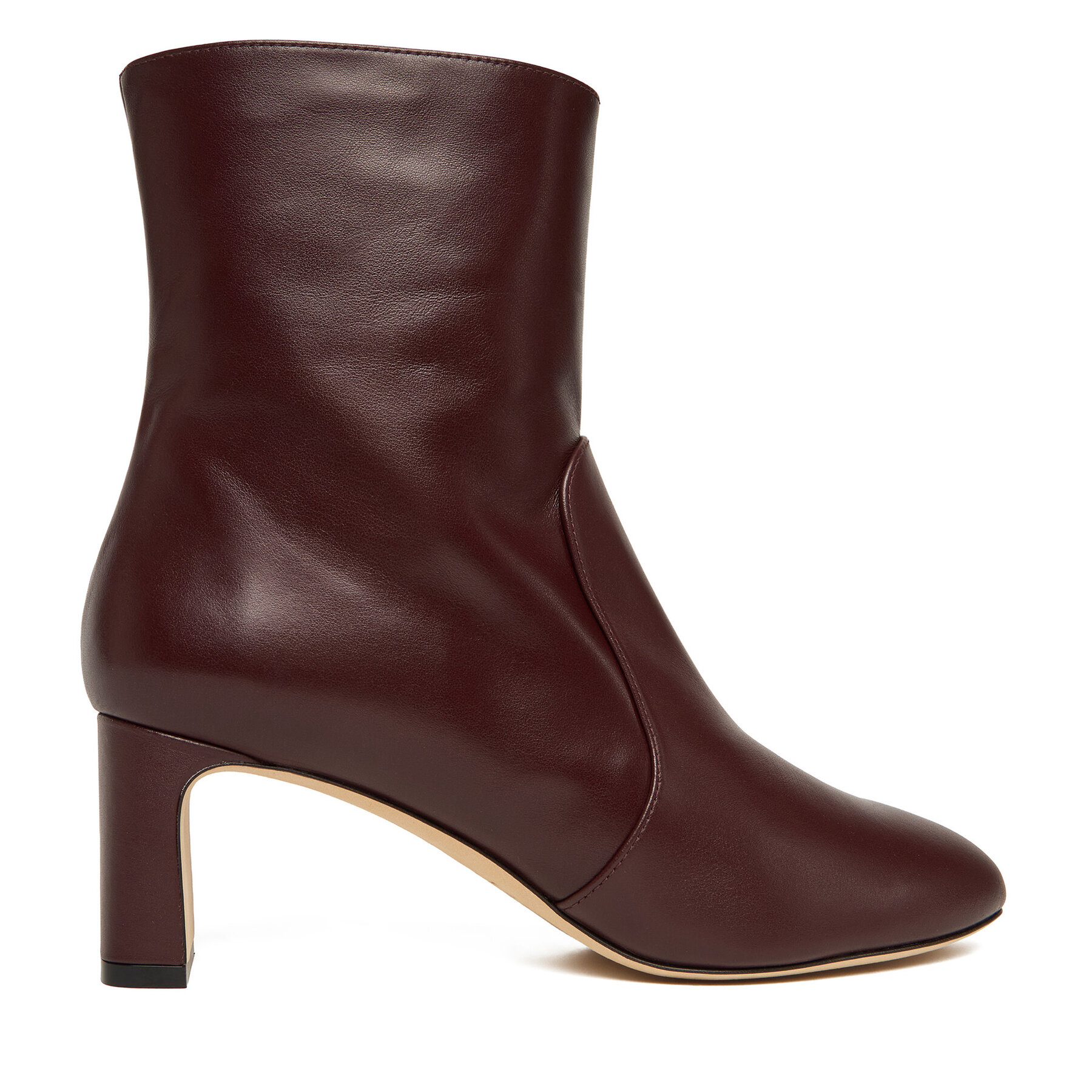 Členková obuv Stuart Weitzman Babette SL542 Bordová