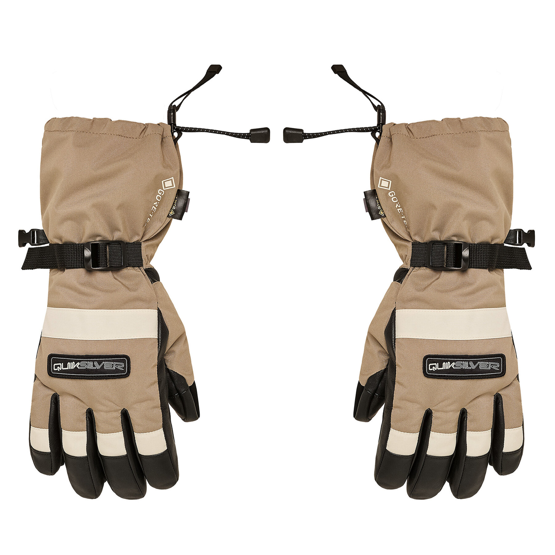 Mănuși schi Quiksilver Highline Gore-Tex EQYHN03203 Bej