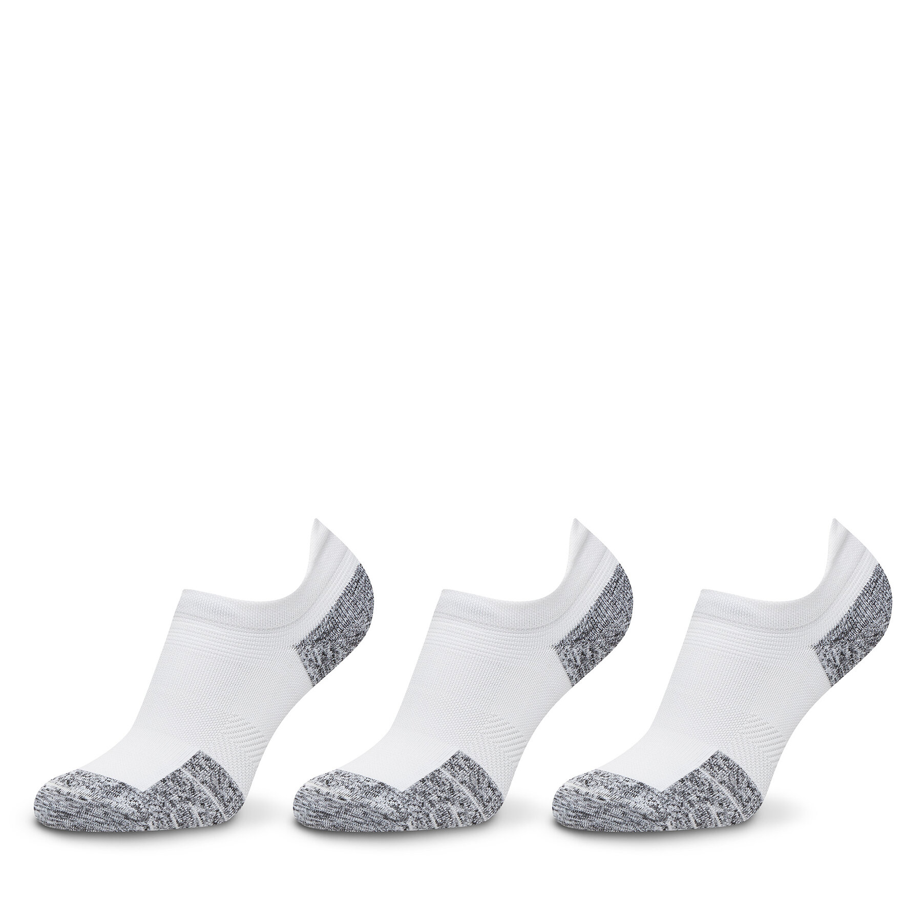 Къси чорапи Under Armour UA ArmourDry® Run 1387044 Бял