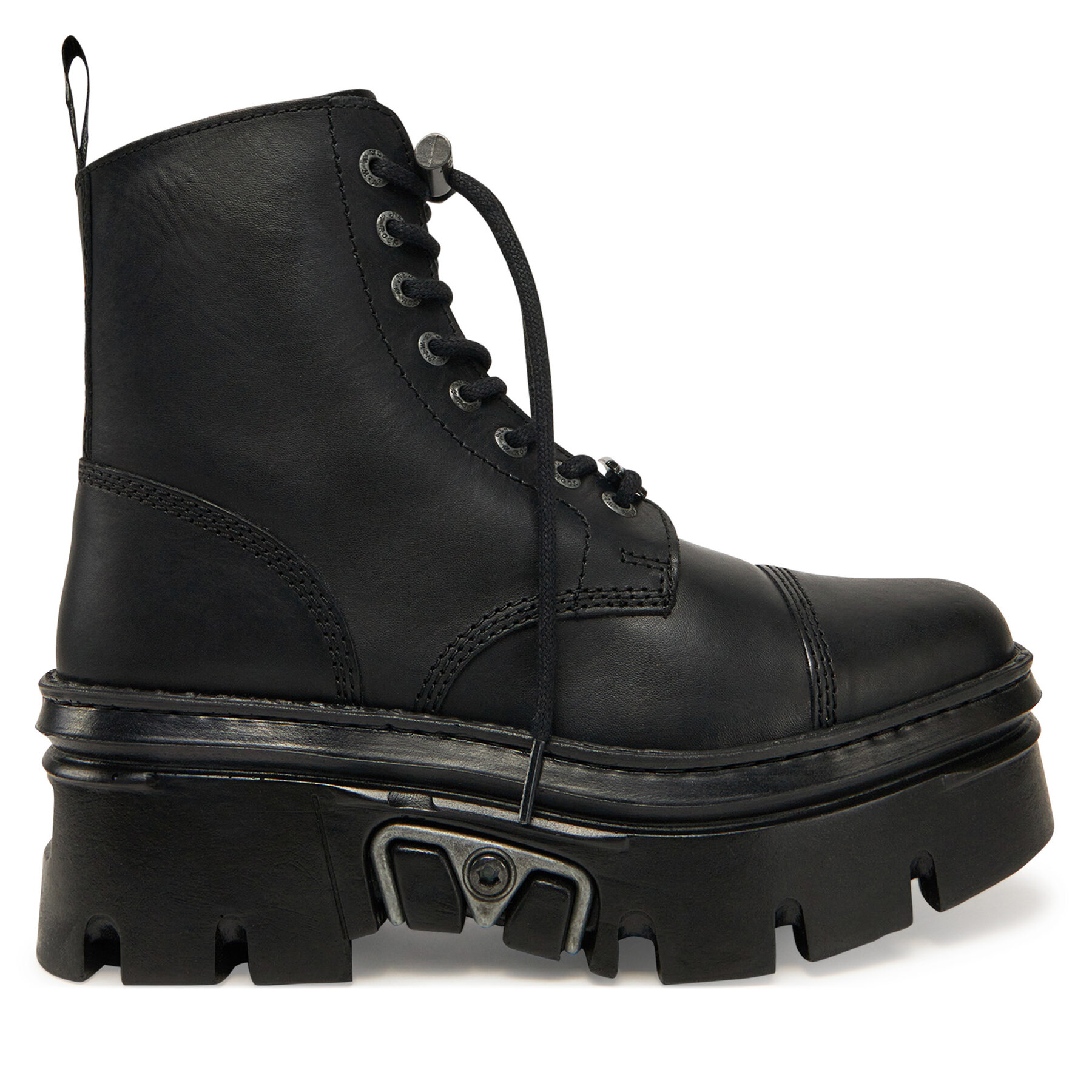 Damskie Glany NEW ROCK, Rozmiar 41 Czarny M-WALL083CCT-S11