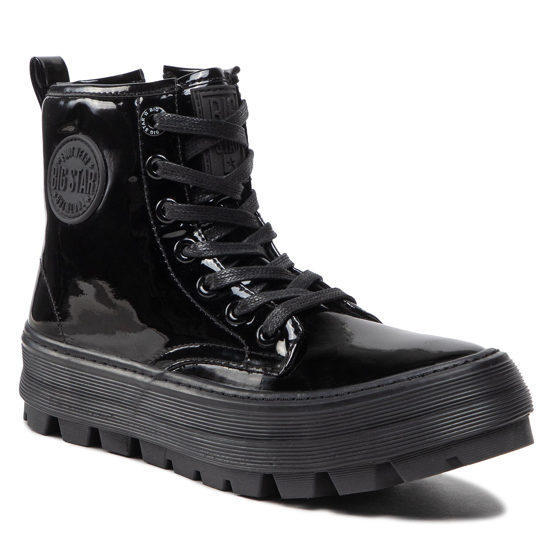 Botine Big Star ShoesBig Star Shoes KK274533 Black Big Star Shoes imagine noua