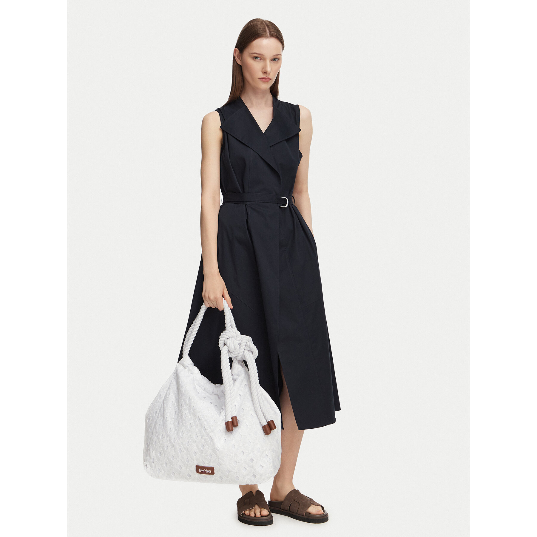 Geantă Max Mara 2616511019650 Alb