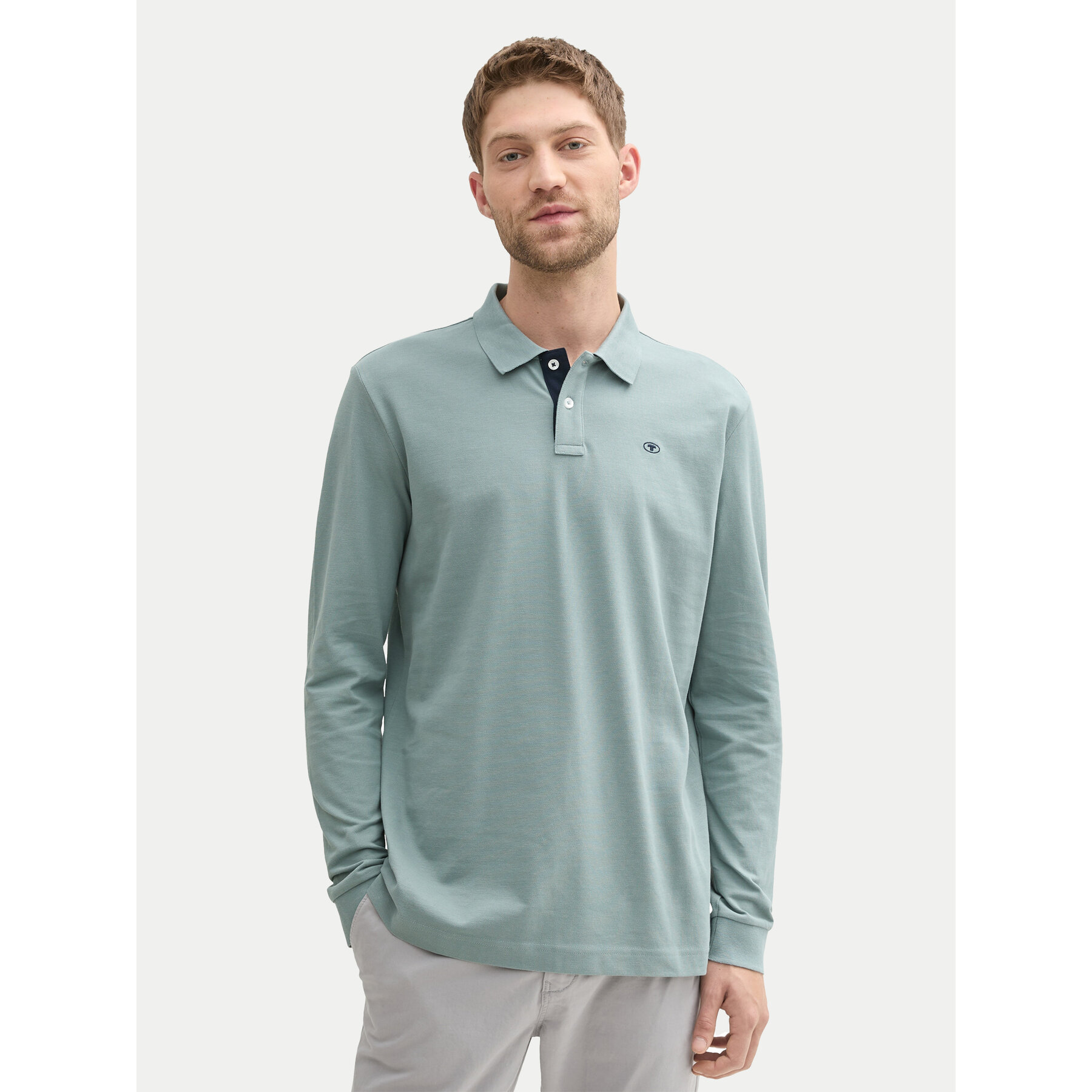 Tom Tailor Polo 1043278 Πράσινο Regular Fit