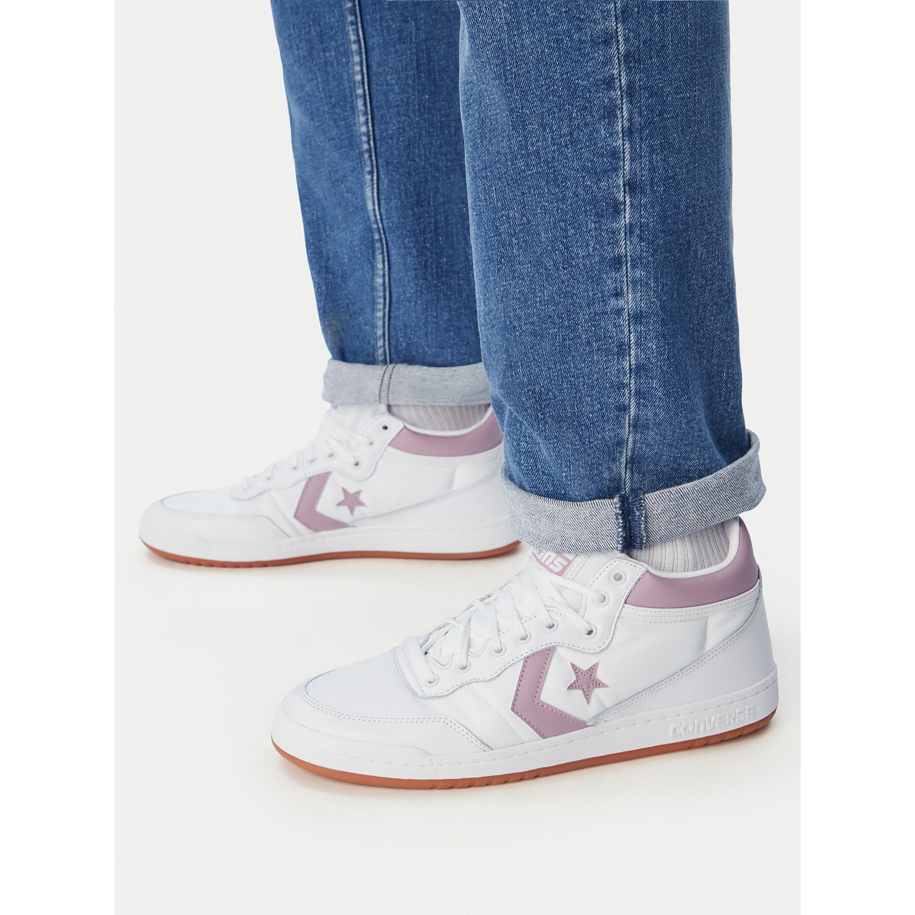 Sneakersy Converse Cons Fastbreak Pro Nylon & Leather A10584C Biela