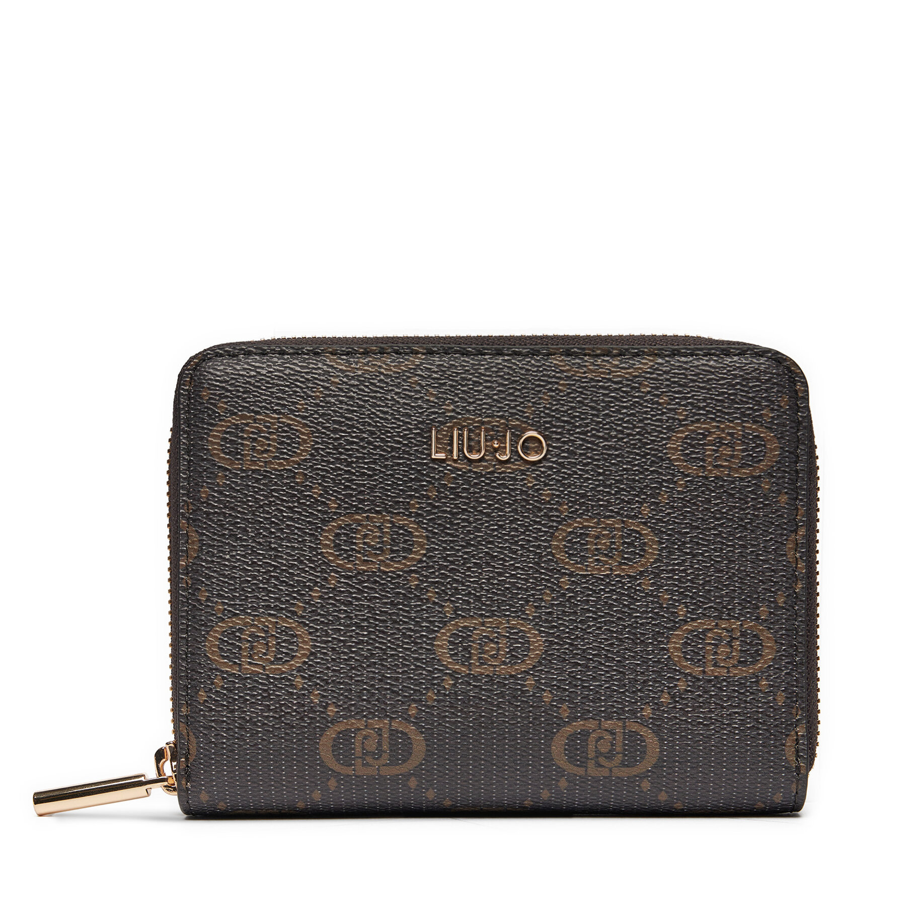 Cartera grande para mujer Liu Jo Ecs M Zip Around AF4273 E0668 Marrón