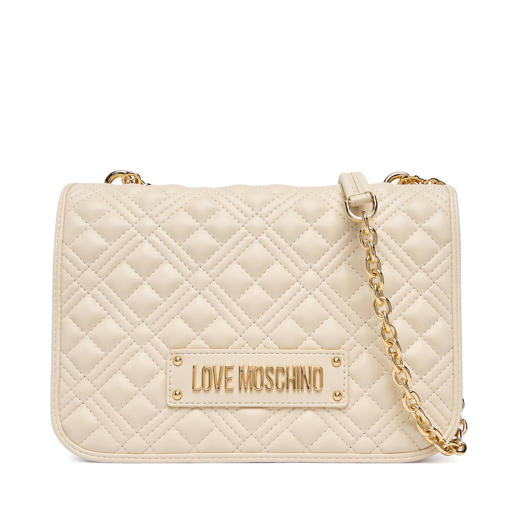 Калъф за кредитни карти LOVE MOSCHINO JC4000PP1OLA0110 Екрю