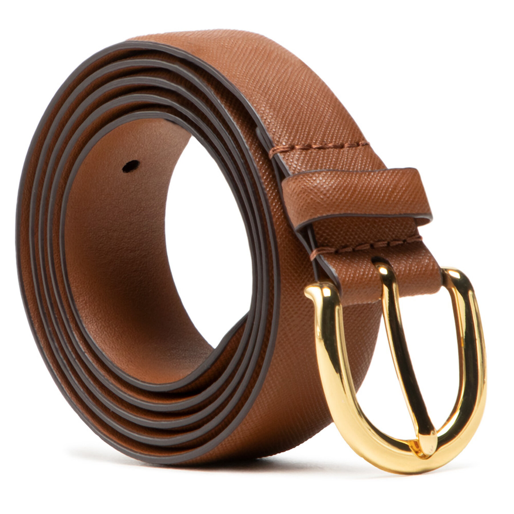 Ζώνη Γυναικεία Lauren Ralph Lauren Charm Classc 412802952005 Καφέ