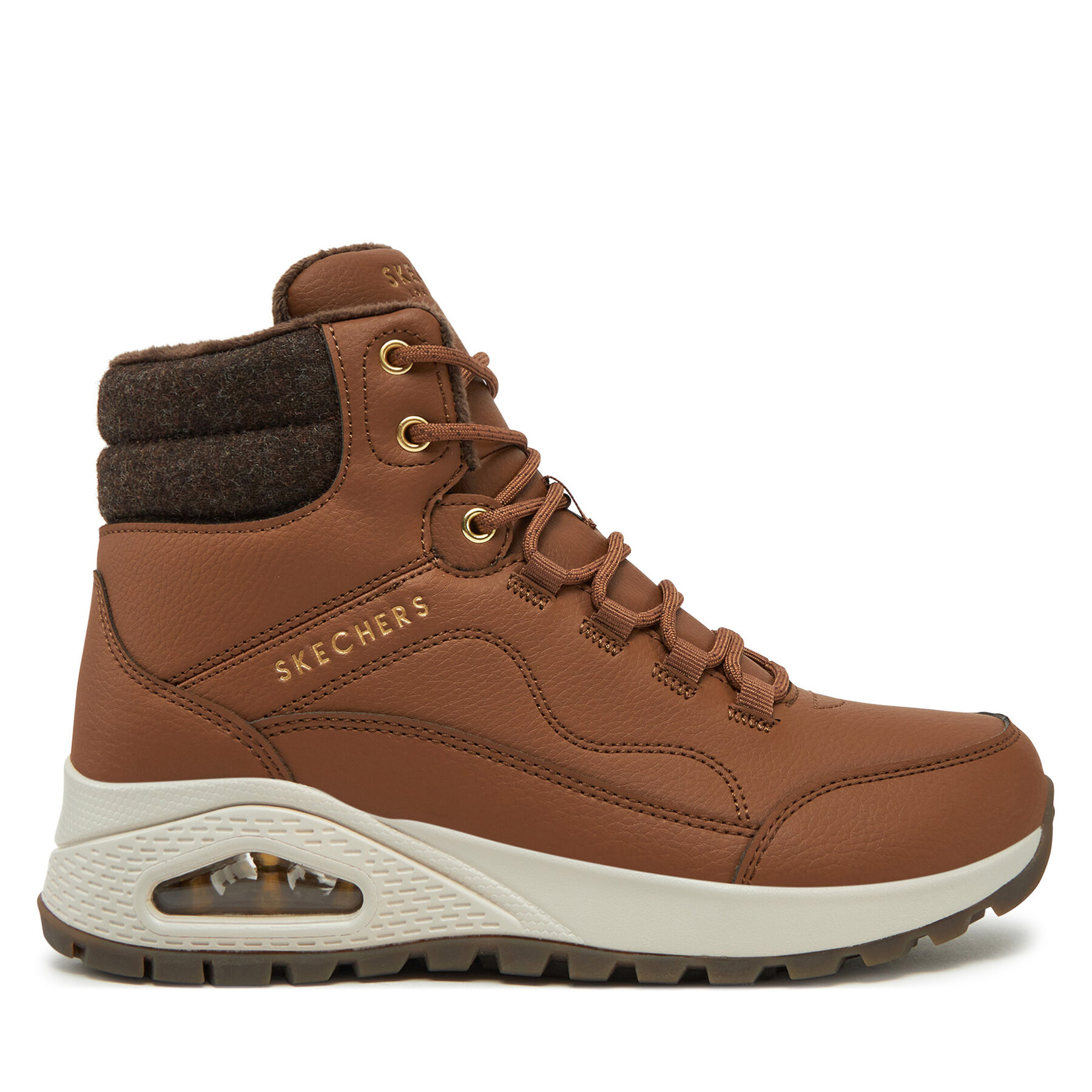 Kotníková obuv Skechers 177179 Hnědá