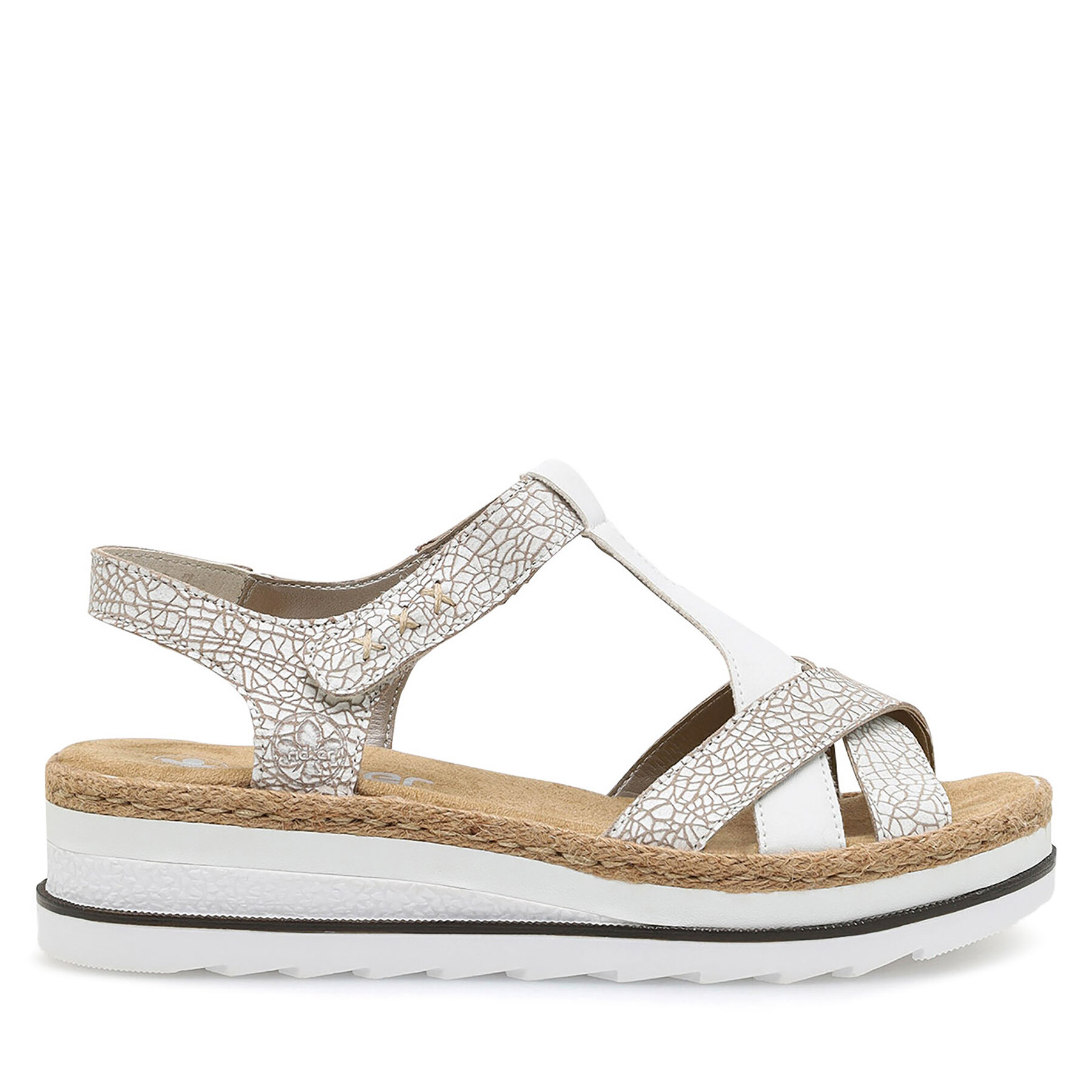Sandale Rieker V7919-80 Bijela
