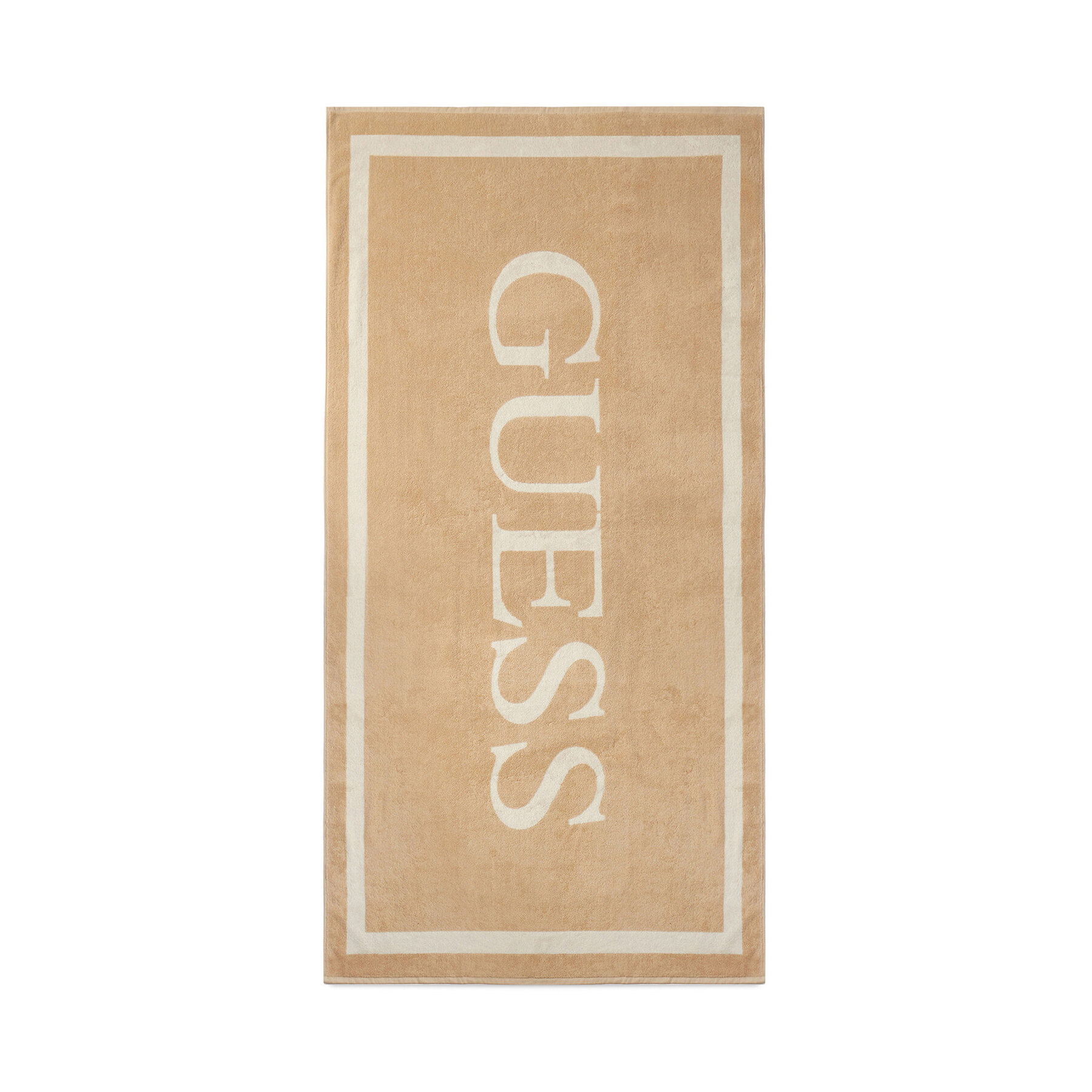 Brisača za plažo Guess E5GZ13 SG00P Bež