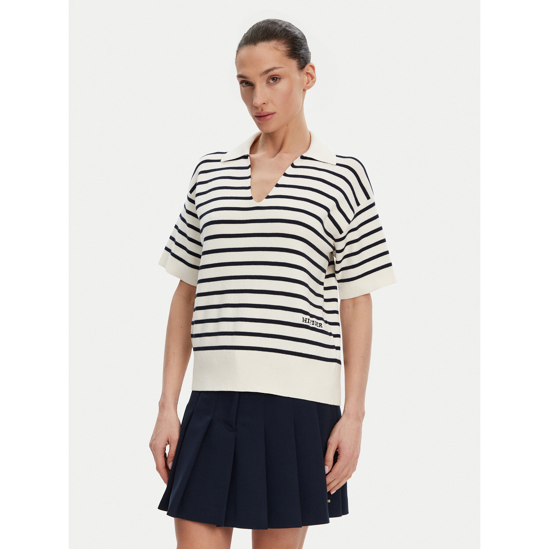 Tommy Hilfiger Pullover WW0WW45400 Beige Regular Fit