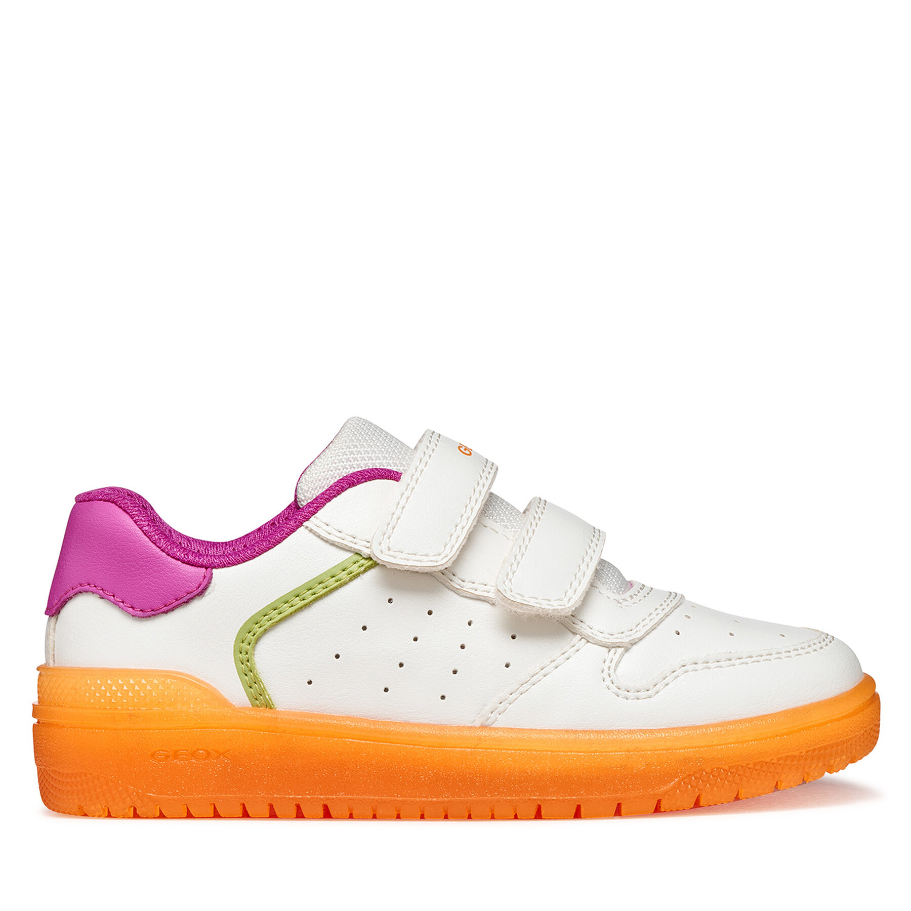 Sneakersy Geox J Washiba Girl J45HXB 0003W C0422 S Biela