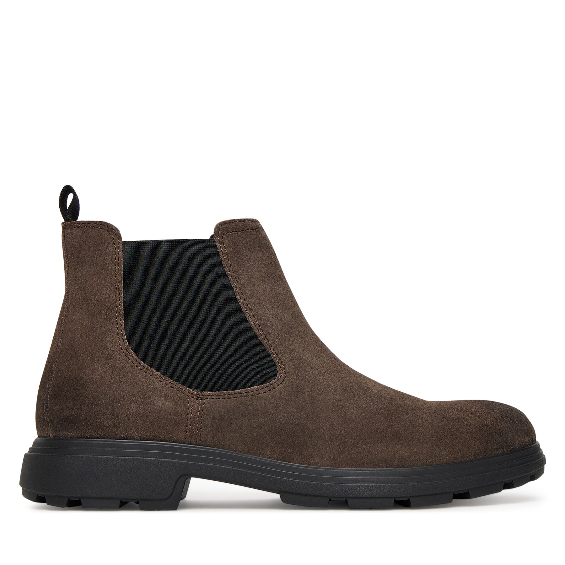 Geox Pánske Členková obuv s elastickým prvkom, Rozmer: 46, Hnedá, U Meiern U56LZA 00023 C6372