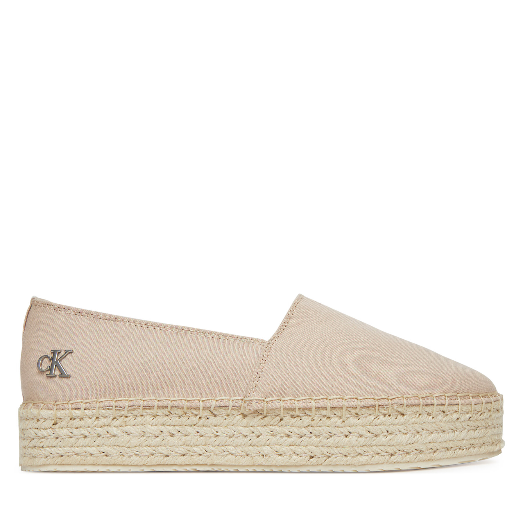 Еспадрили Calvin Klein Jeans Flatform Esdparille Mg/Hdw YW0YW01737 Розов