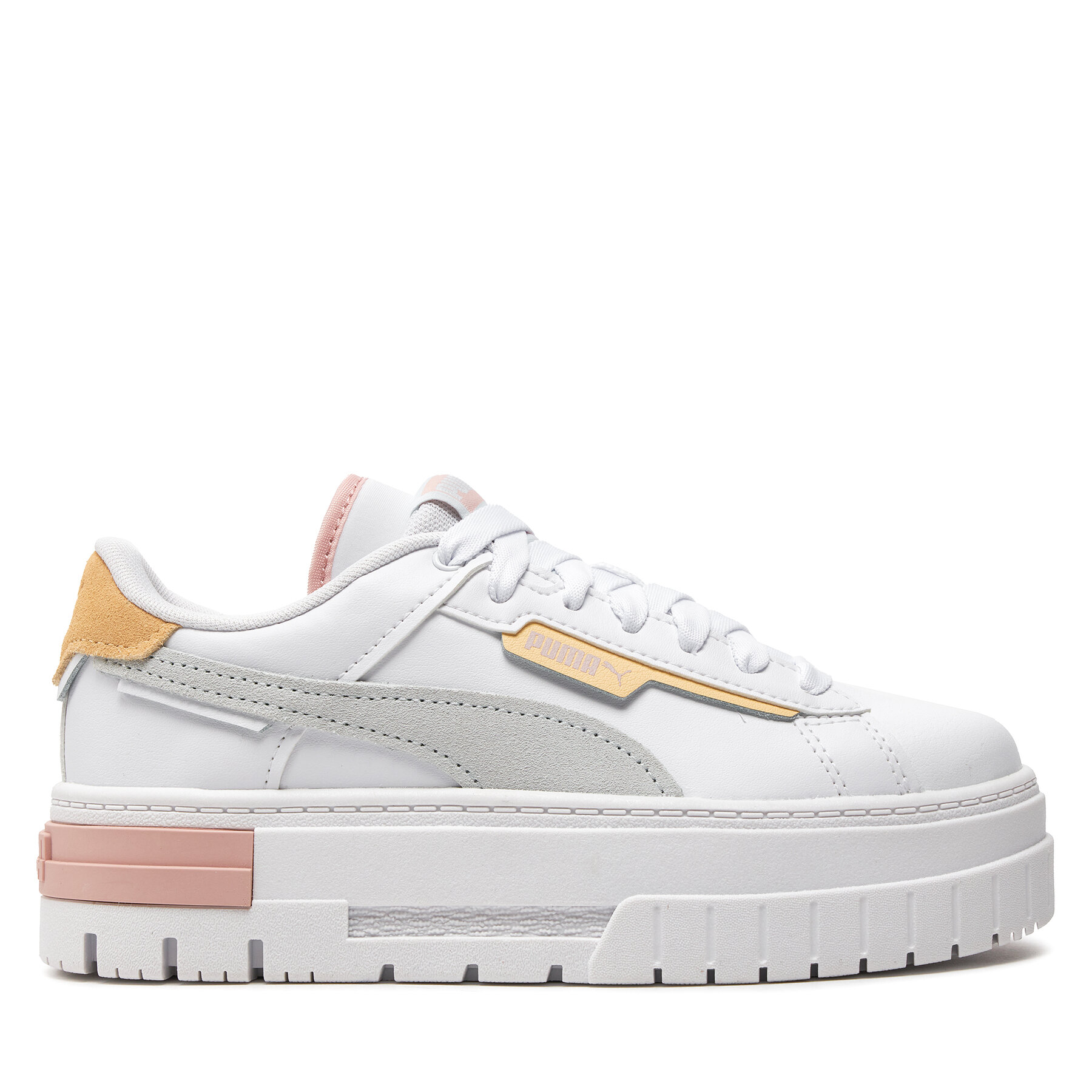 Zapatillas Puma Mayze Crashed Jr 396576-03 Blanco
