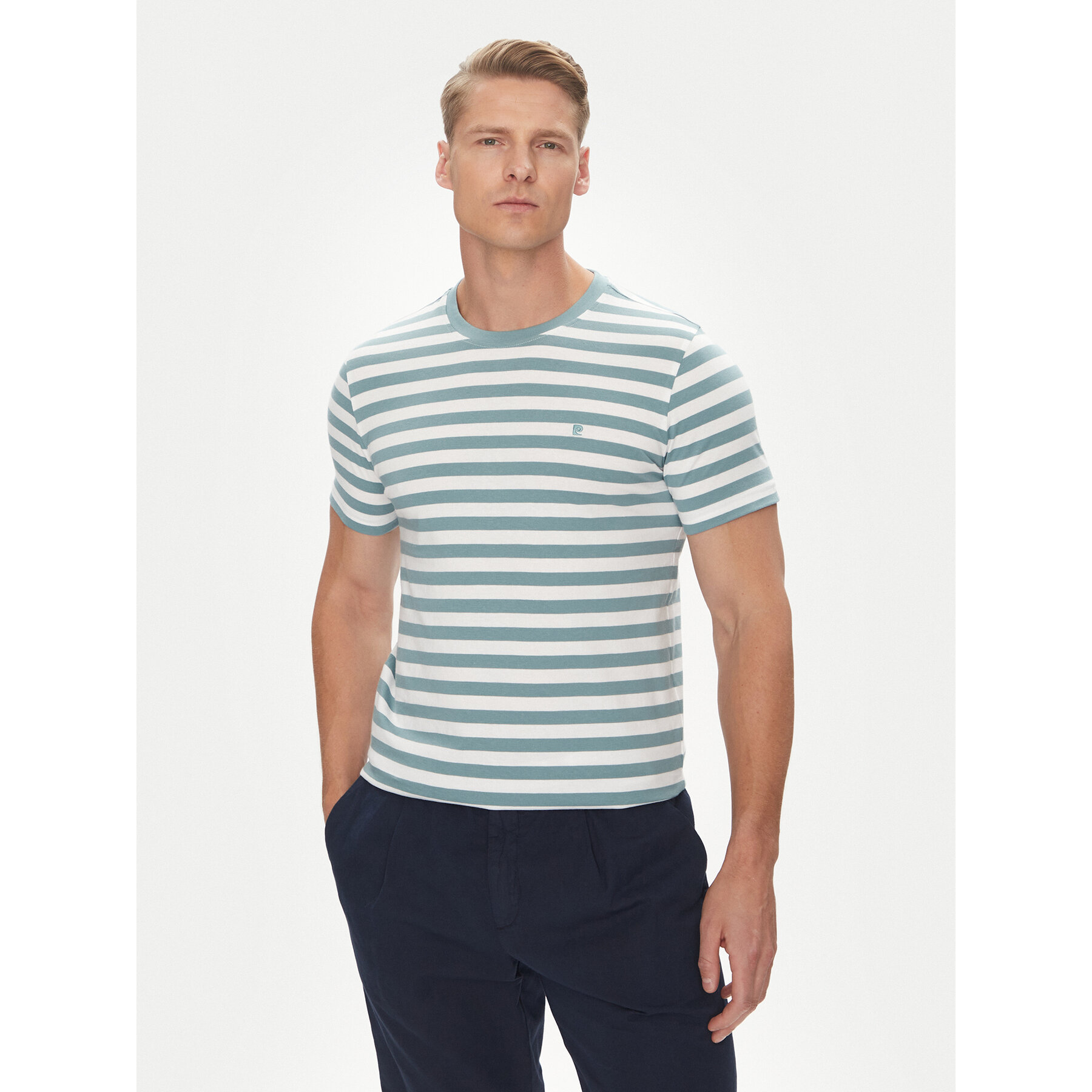 Pierre Cardin T-Shirt C5 21480.2134 Πράσινο Regular Fit