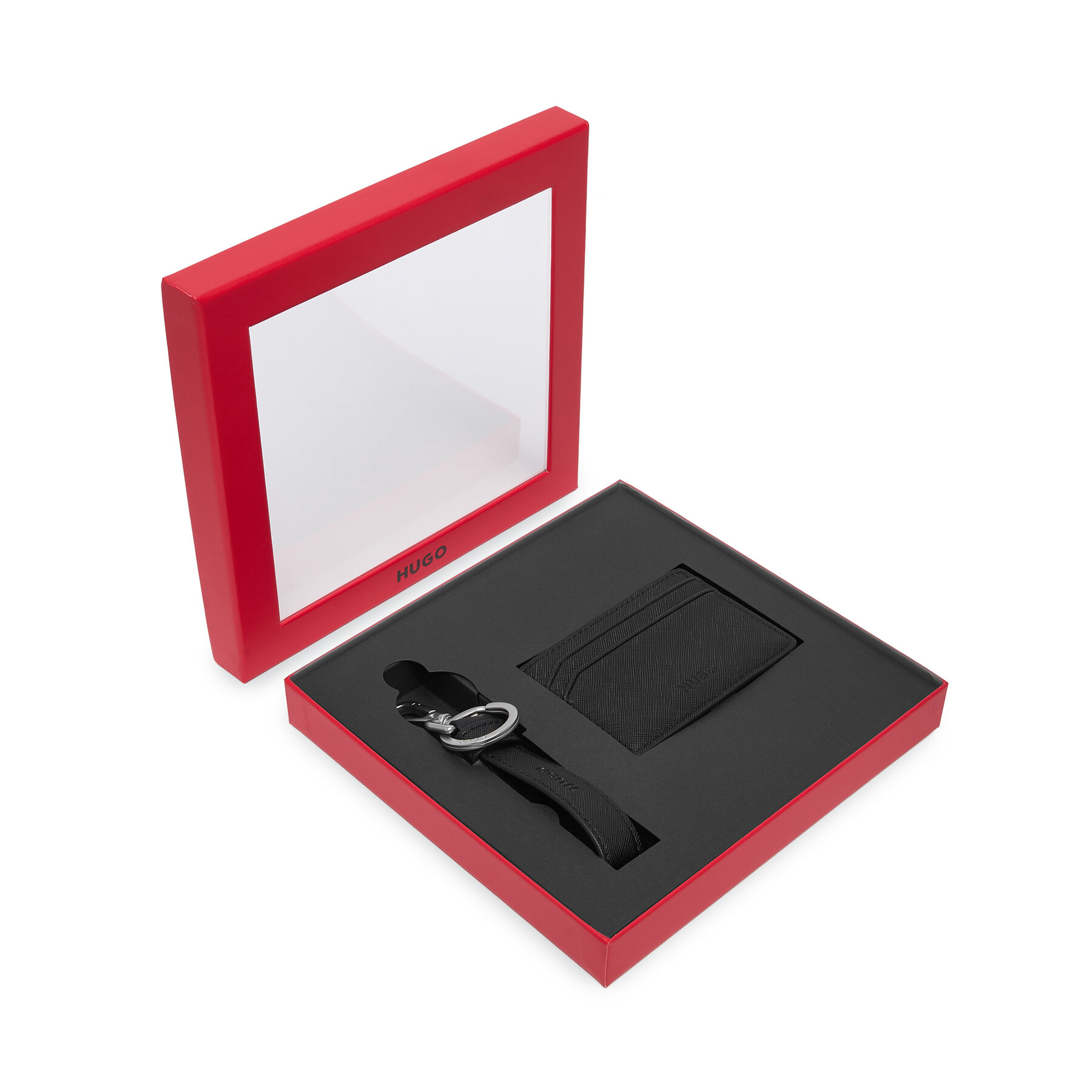 Poklon set HUGO GBHM Key Chain&C.Case 50573603 Crna