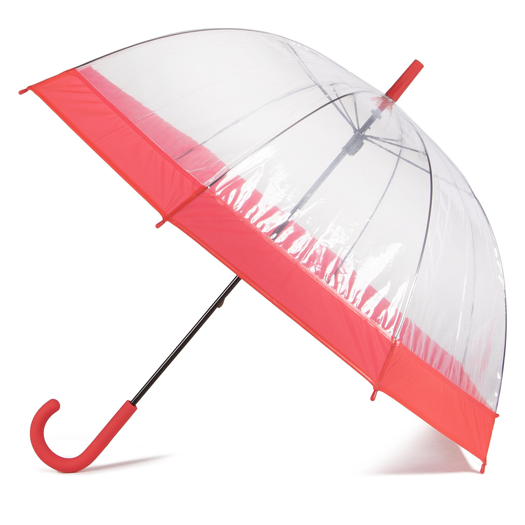 Parapluie Happy Rain Long Domeshape 40982 Rouge