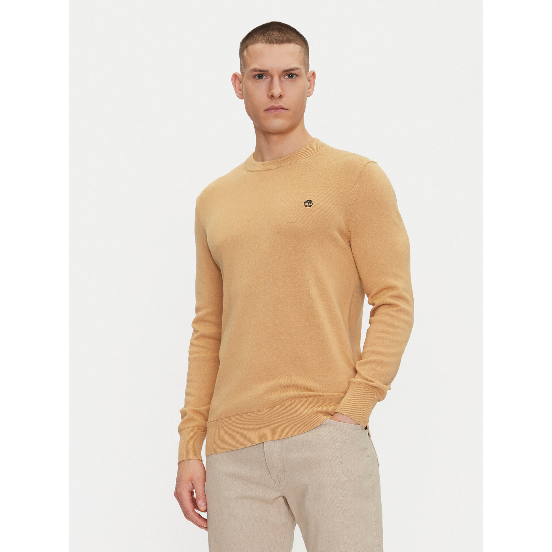 Timberland Pullover TB0A2BMM Beige Regular Fit