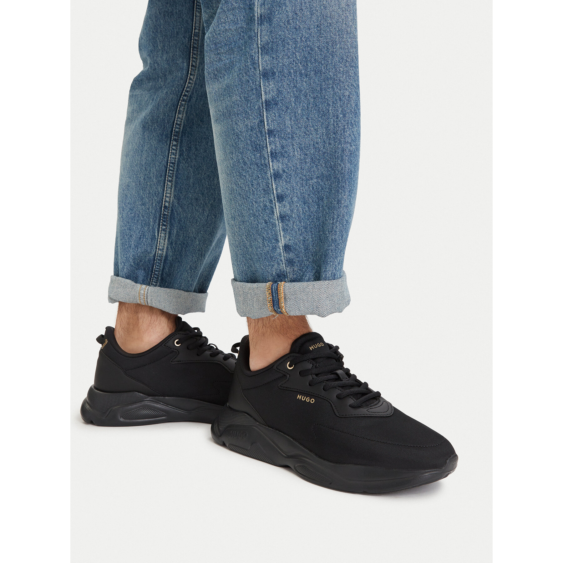 Sneakers HUGO Leon 50567985 Negru