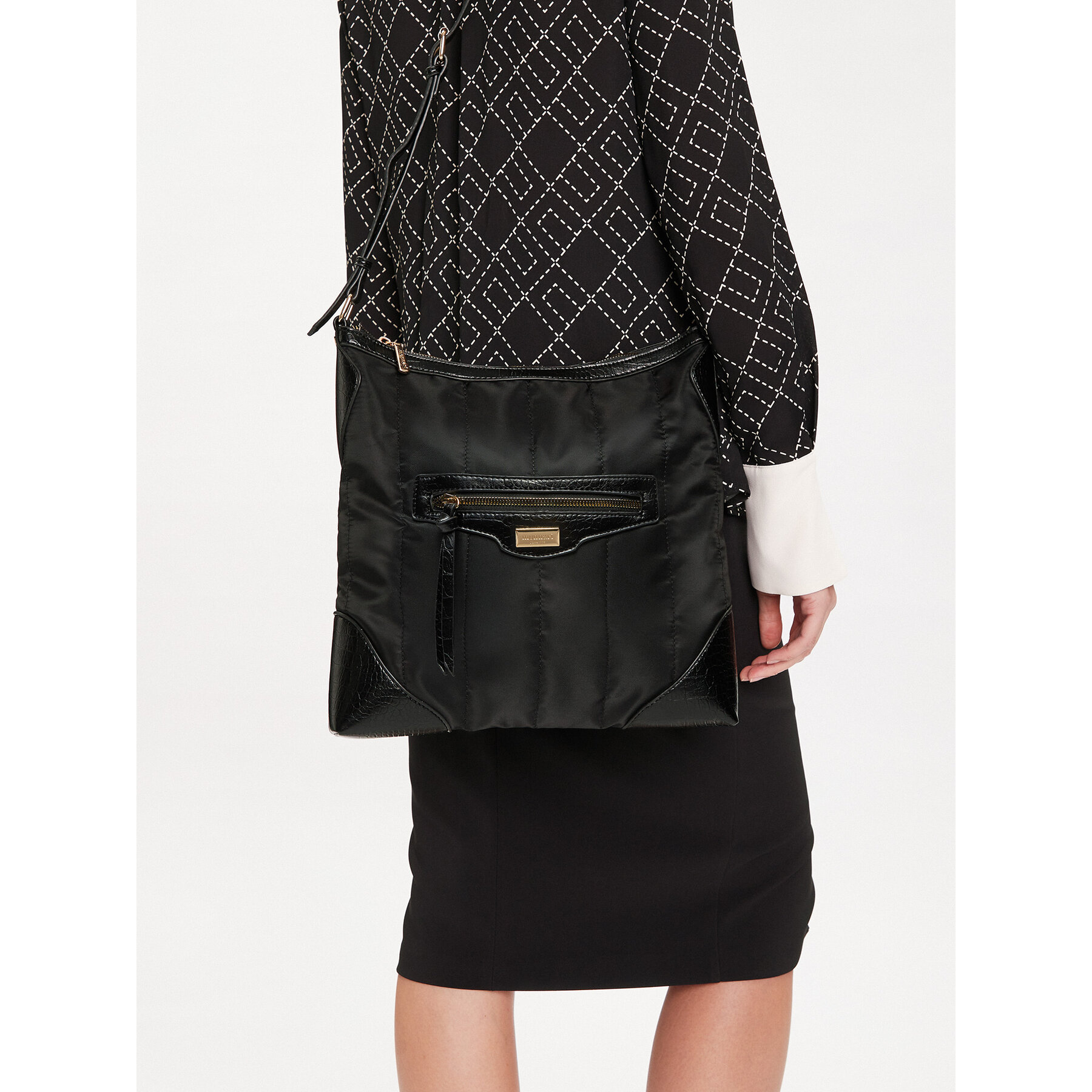 Τσάντα Monnari TORIMP0-24Z-BAG5890-KM20D000-R00 Μαύρο