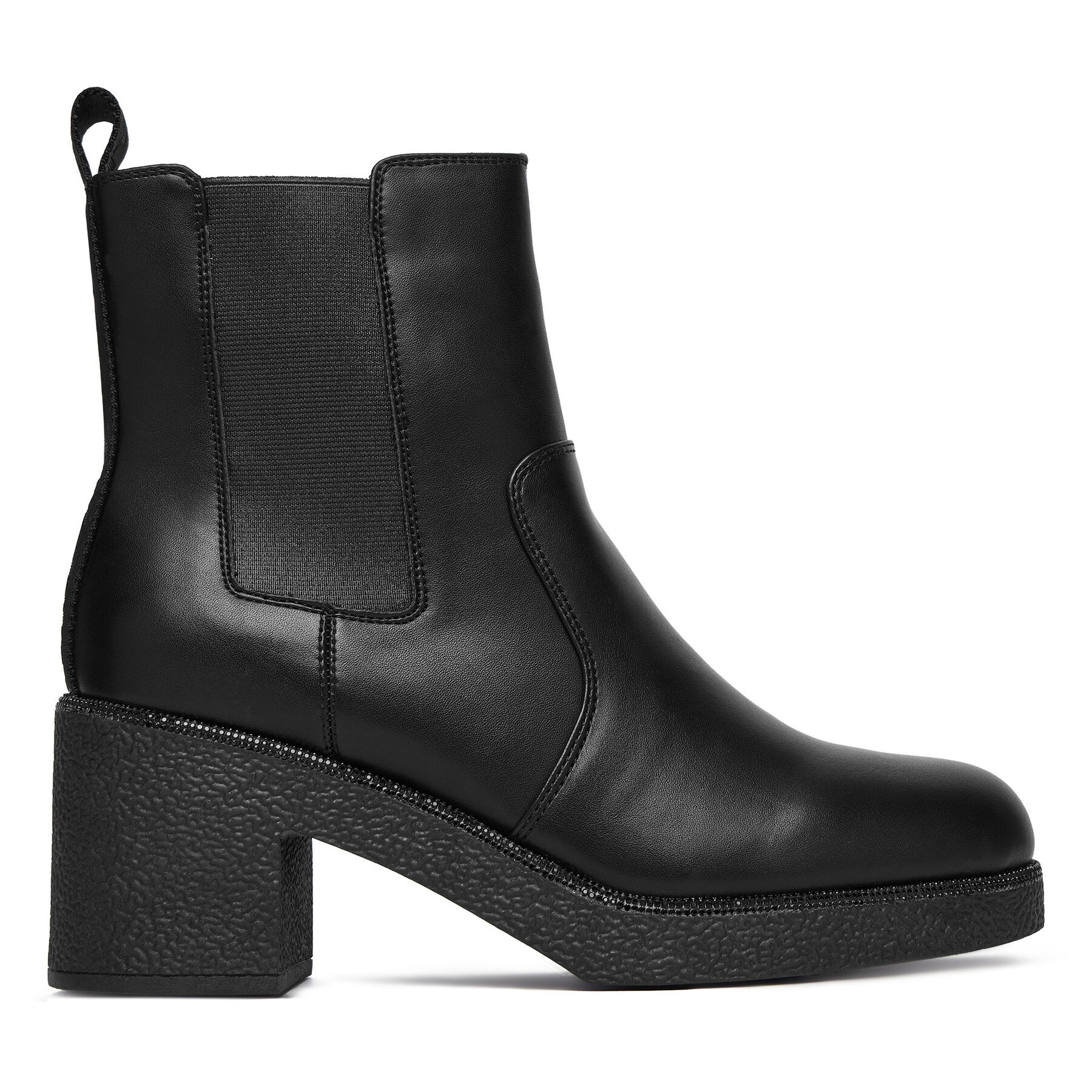 Škornji DKNY Teenie Platform BO K4500741 Črna