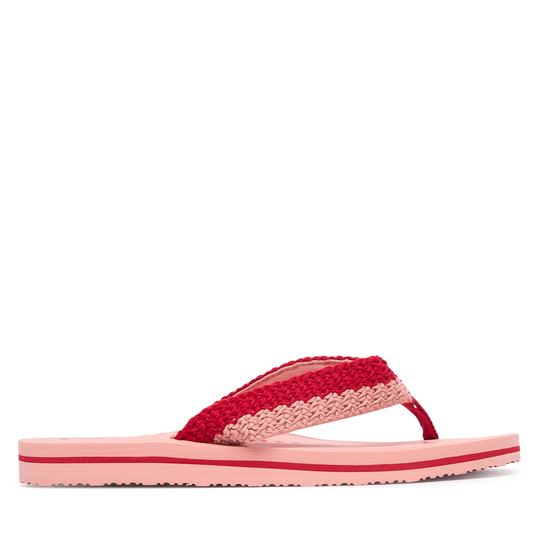 Σαγιονάρες Tommy Hilfiger CROCHET SUMMER SANDA FW0FW09417 Ροζ