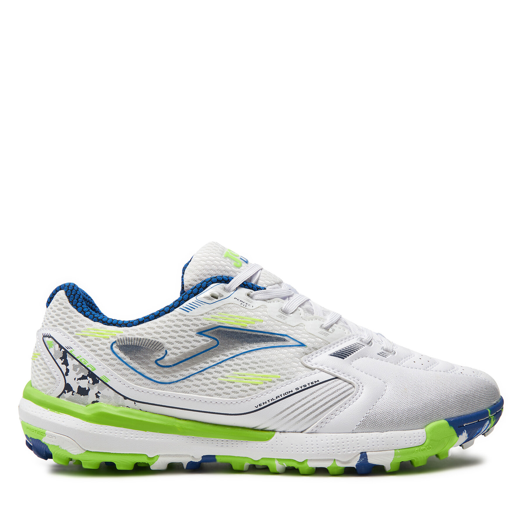 Zapatos de fútbol Joma Liga 5 2402 LIGS2402TF Blanco