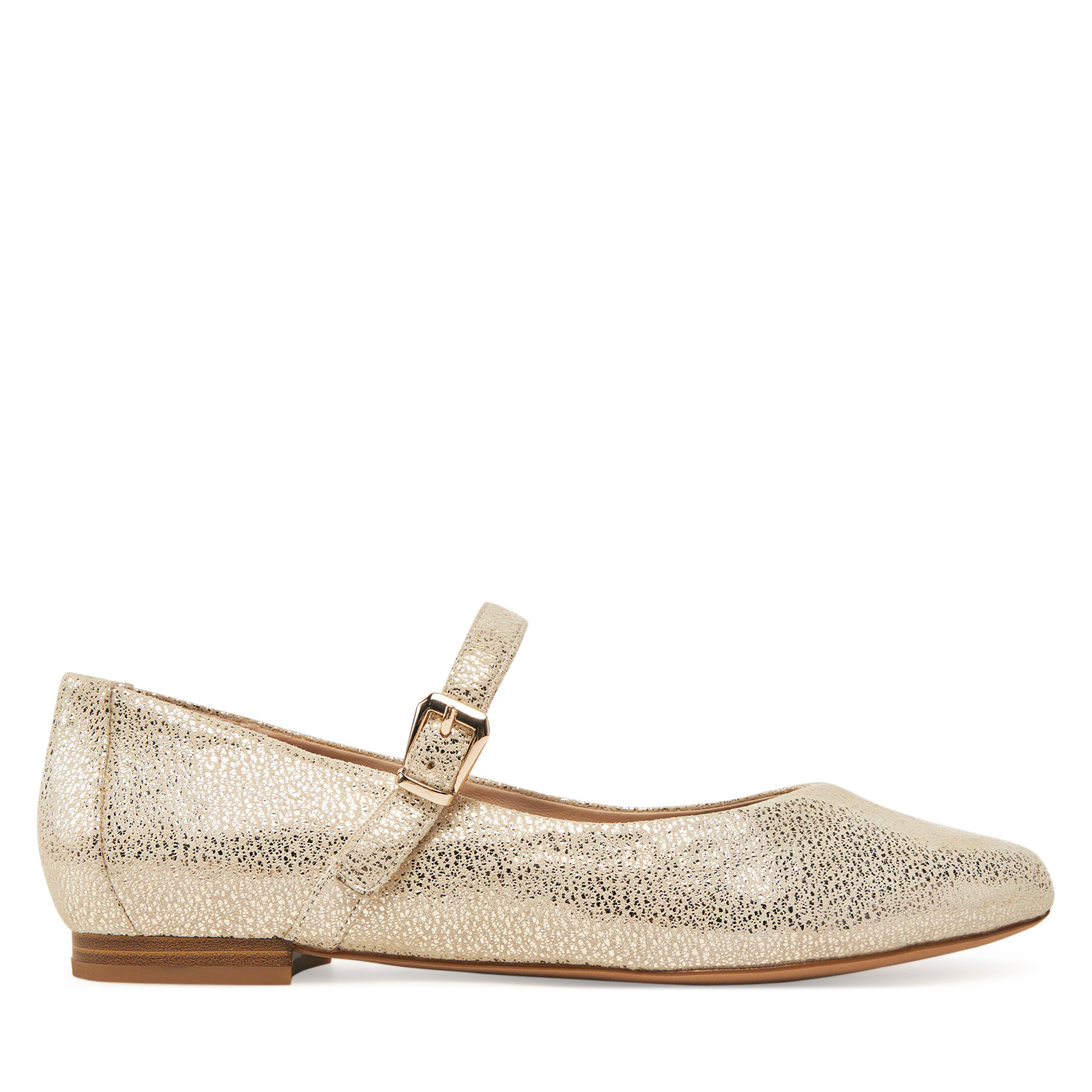 Női Balerina Caprice, Méret: 40, Arany, 9-22112-44