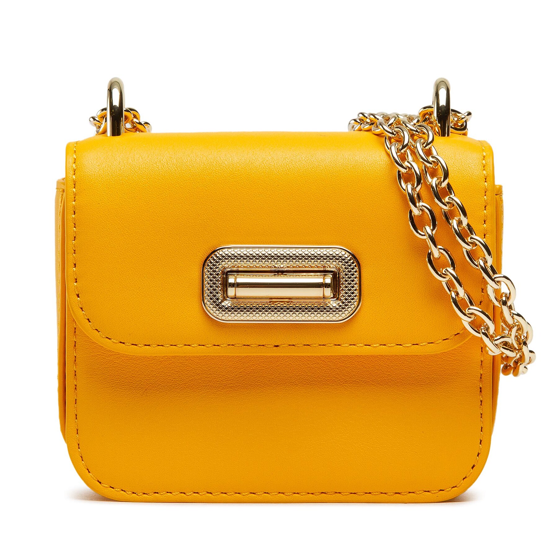 Sac à main Tommy Hilfiger Micro Turnlock AW0AW14205 Jaune
