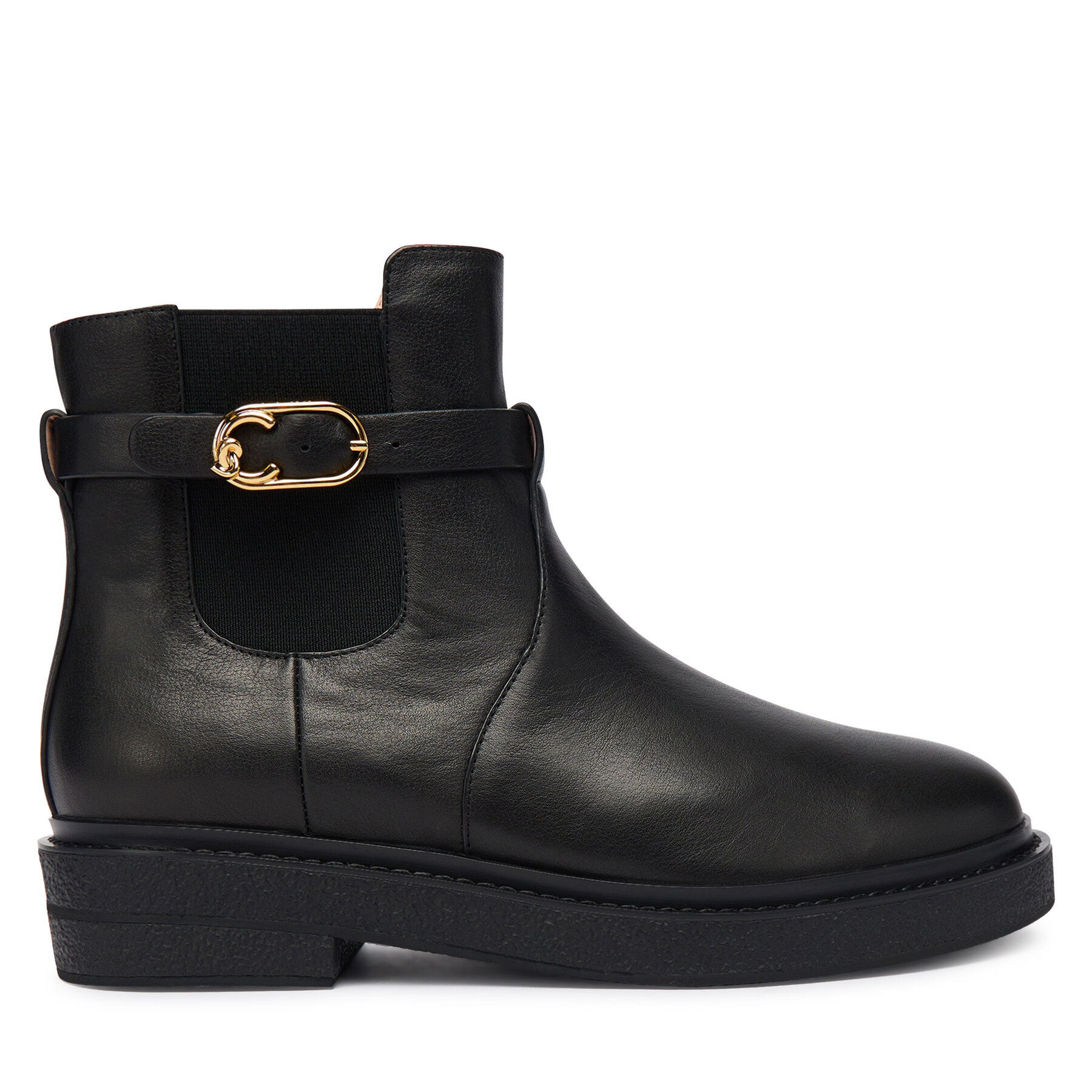 Botine Coccinelle E4 T7A 42 01 01 001 Negru