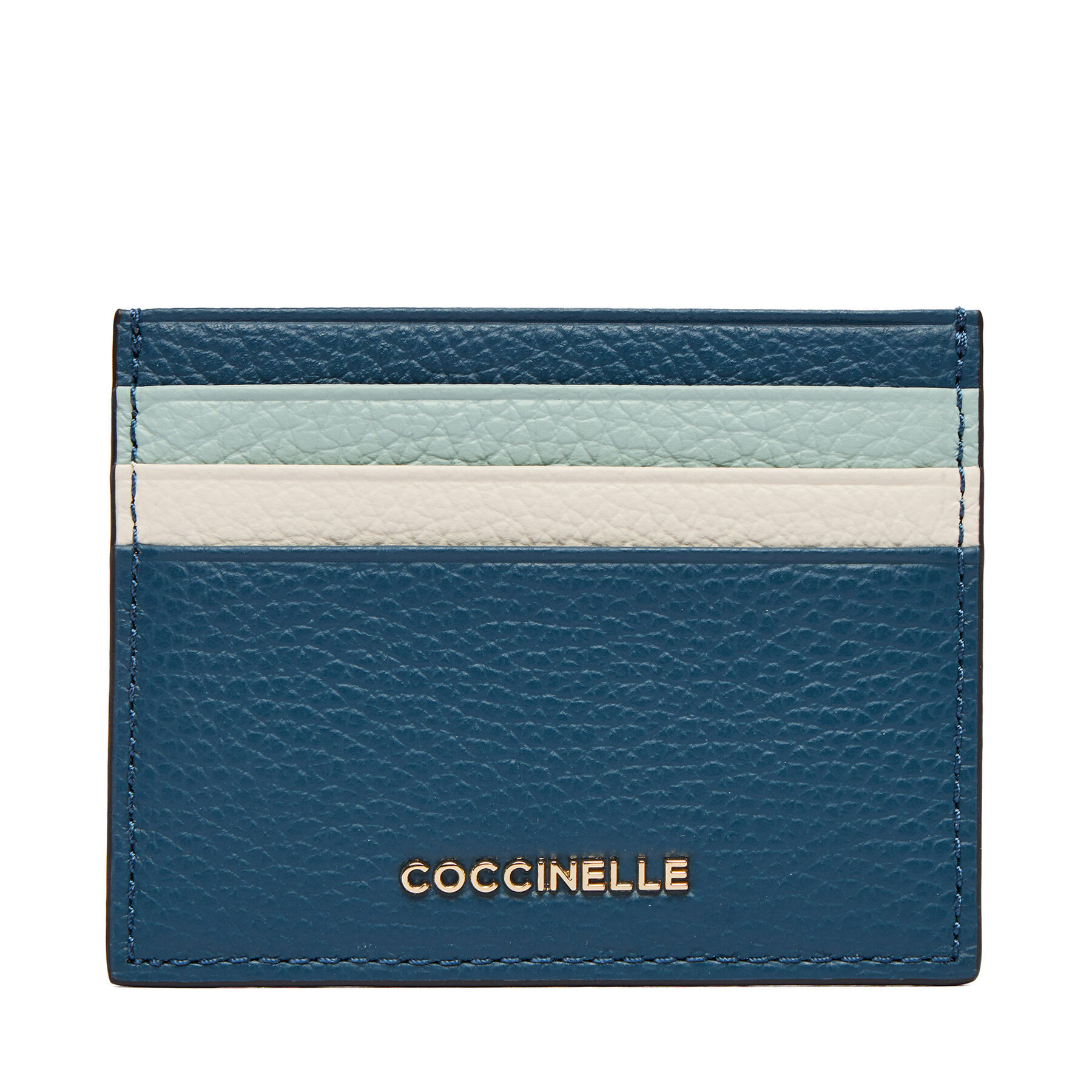 Θήκη πιστωτικών καρτών Coccinelle M10 Metallic Tri Color E2 M10 12 95 01 Μπλε