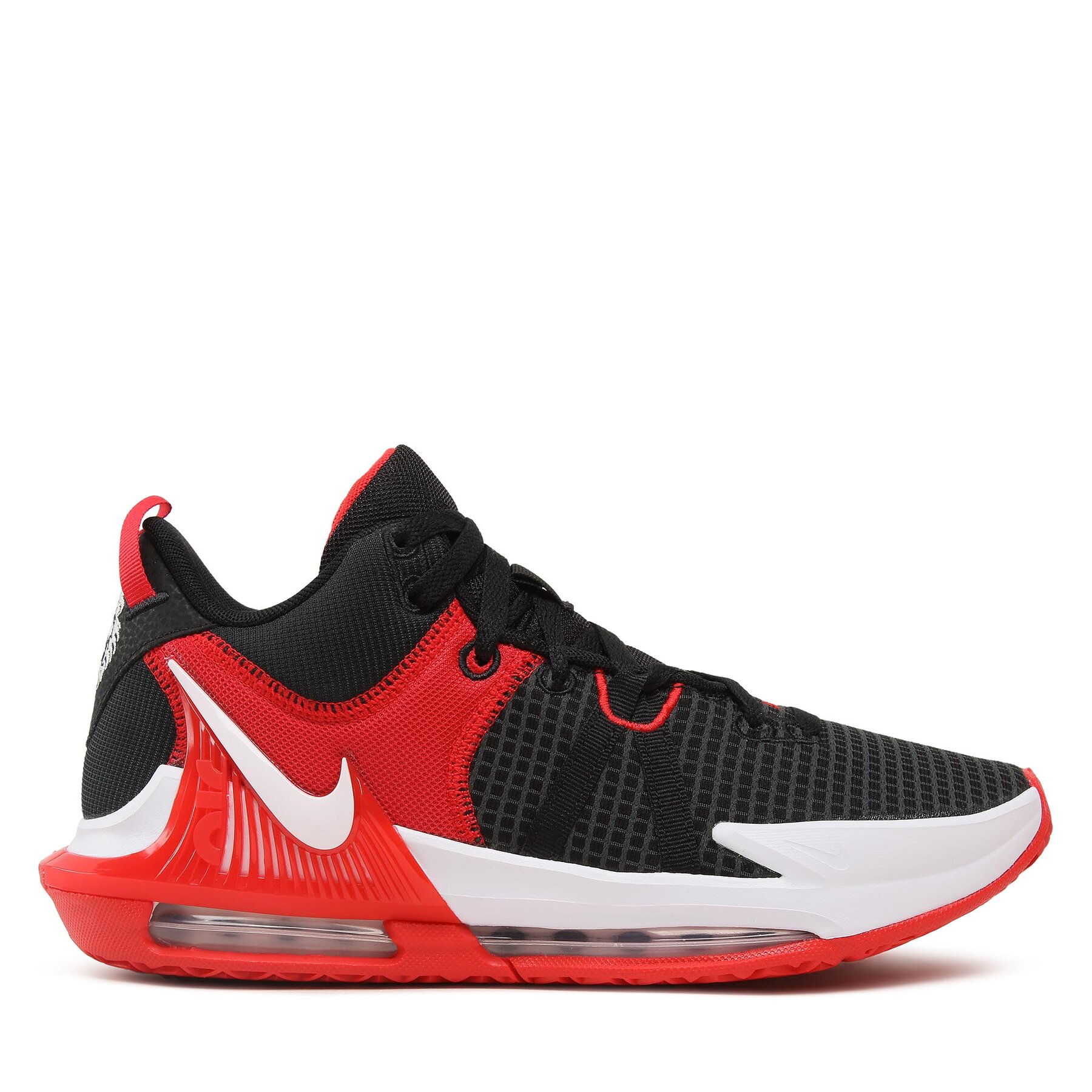 Nike LeBron Witness 7 (DM1123) black/university red/white - Zapatillas de baloncesto