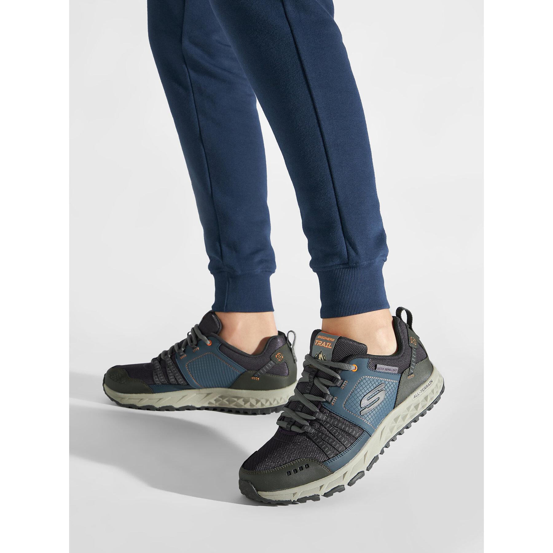 Zapatillas Skechers Escape Plan 51591/NVOR Azul marino