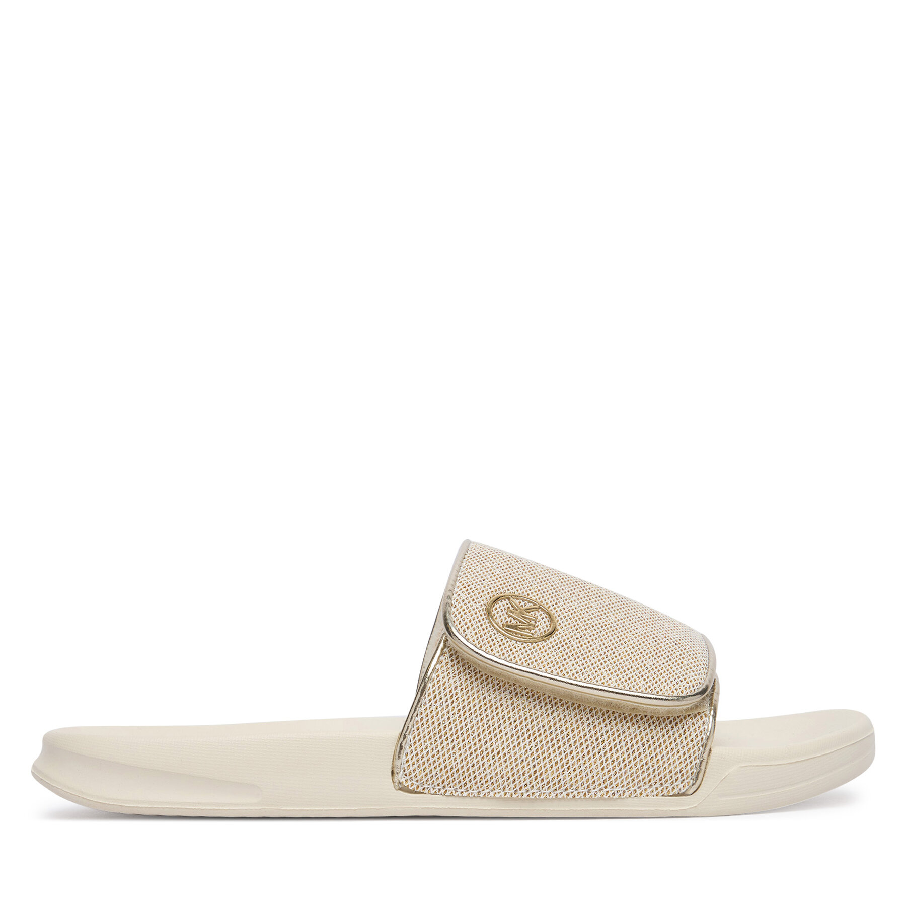 Şlapi MICHAEL Michael Kors Jett Darby MK04190732 Auriu