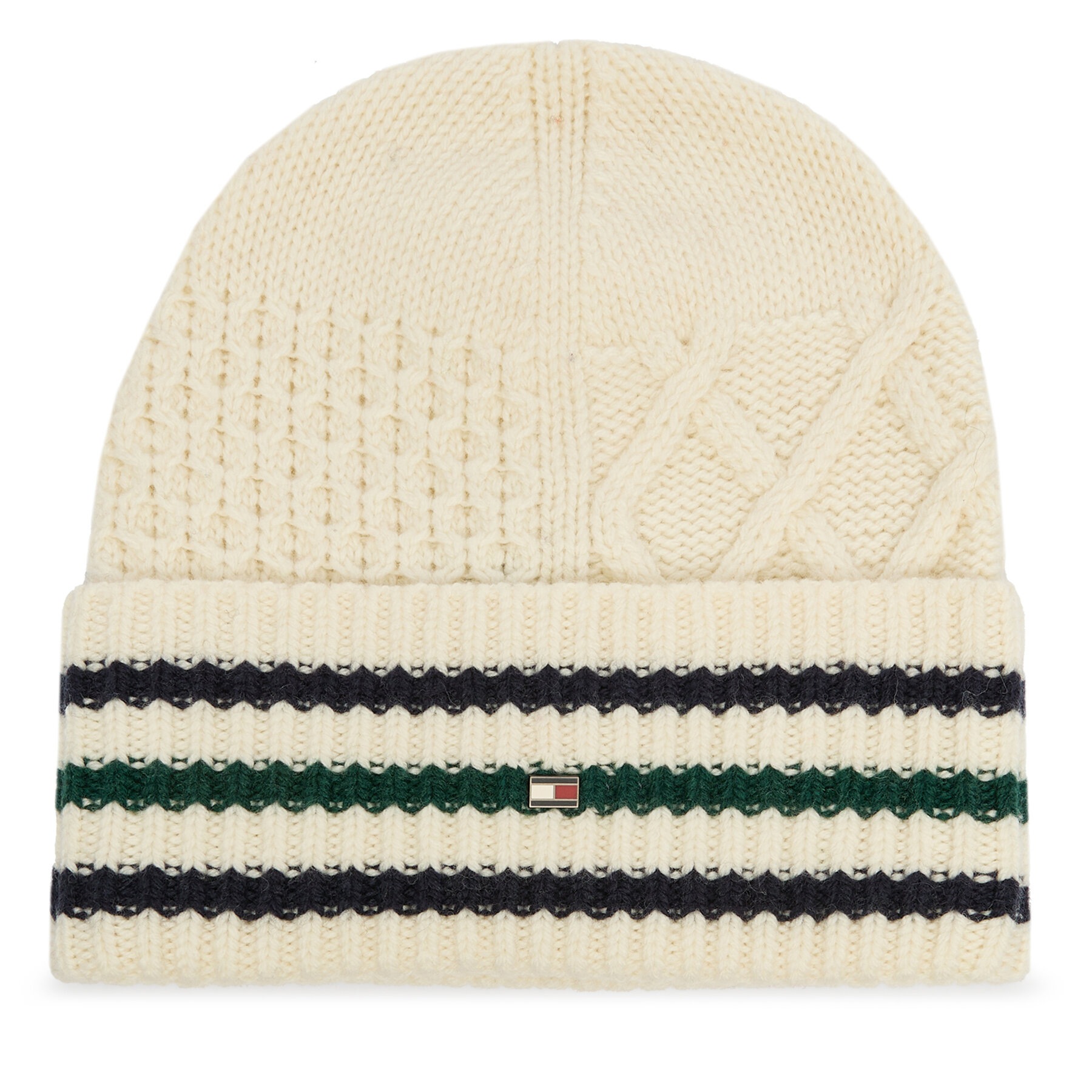 Kapa Tommy Hilfiger Flag Cable AM0AM12810 Pisana