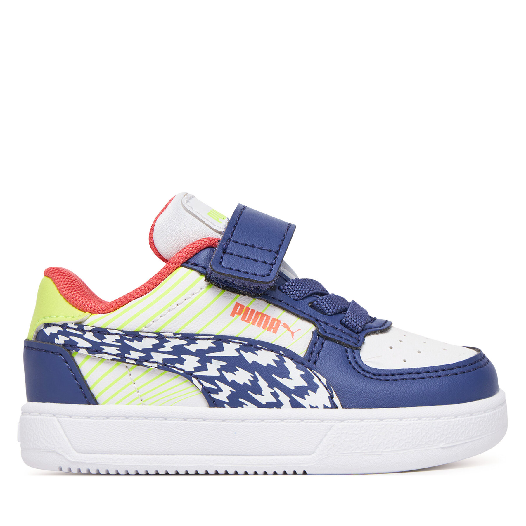 Chlapec Sneakersy Puma, Rozmer: 22, Tmavomodrá, Puma Caven 2.0 Poised 2 race AC+ Inf 400598 01