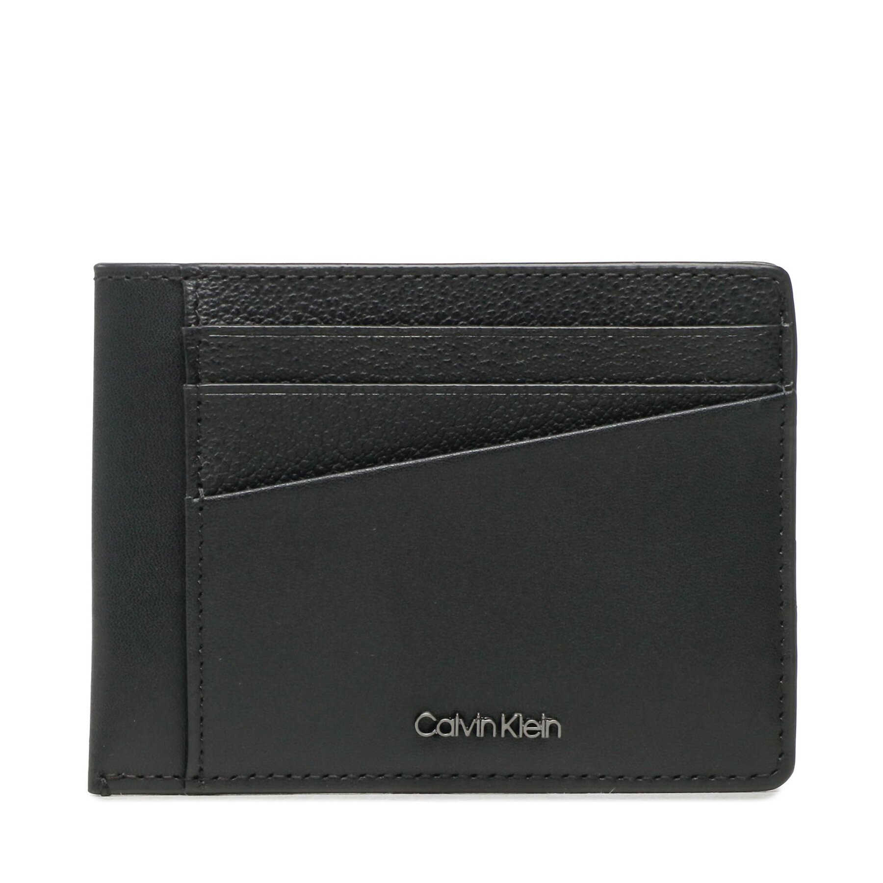Etui pentru carduri Calvin Klein Ck Diagonal Id Cardholder K50K510596 BAX Bax