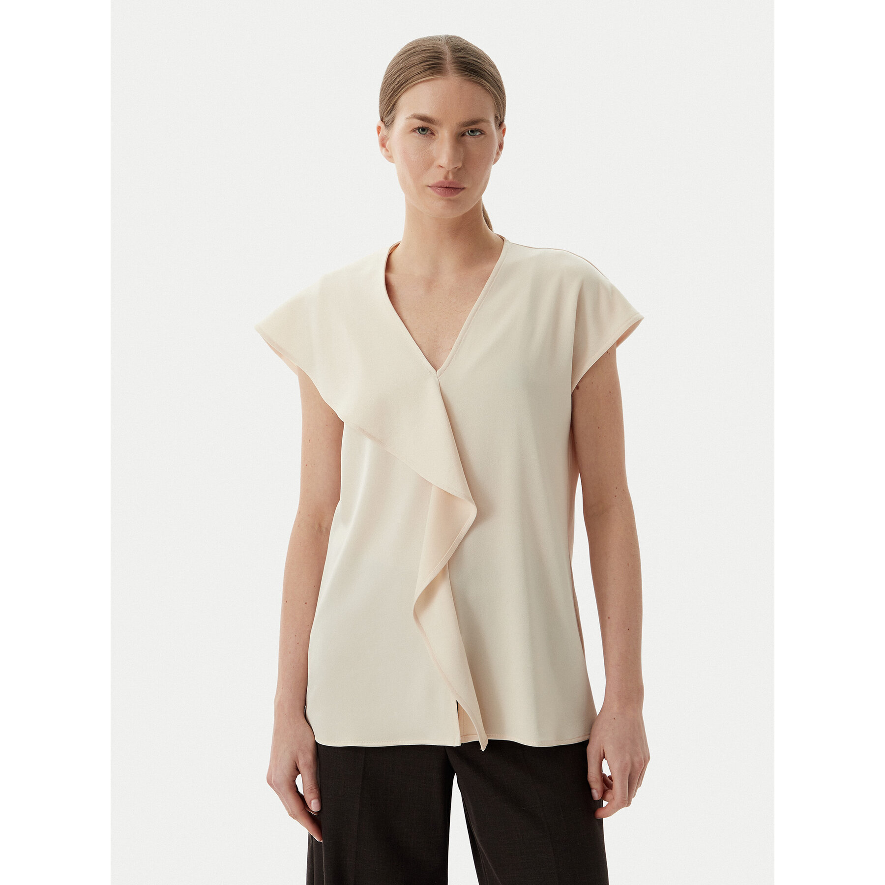 Marella Bluse Cono 2613161122 Beige Regular Fit