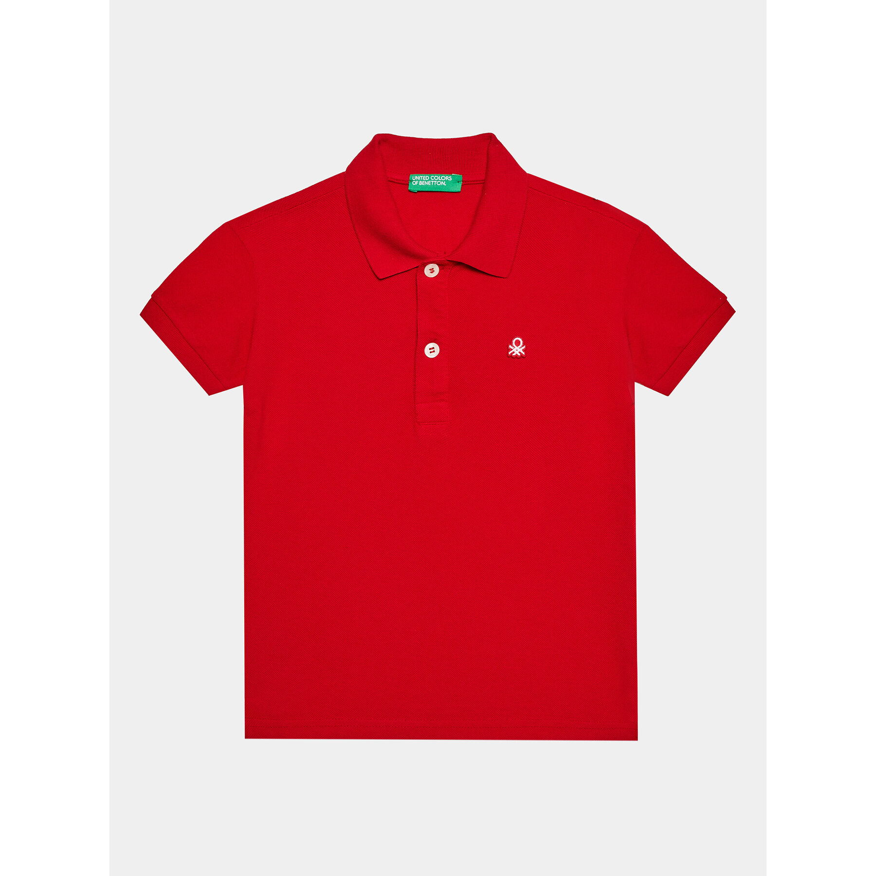 United Colors Of Benetton Pólóing 3089C300Q Piros Regular Fit