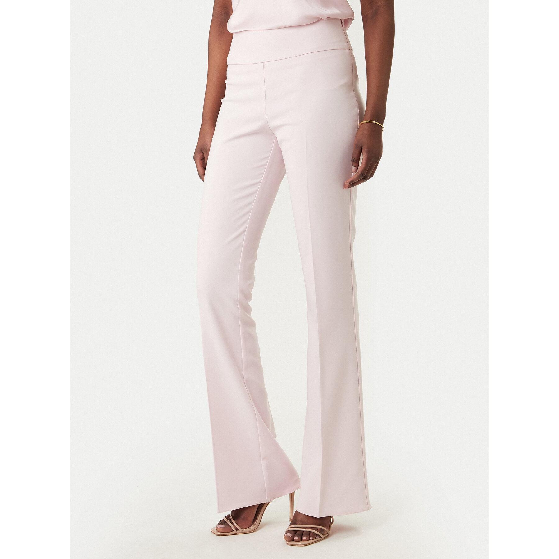 Rinascimento Stoffhose CFC0127876003 Rosa Slim Fit