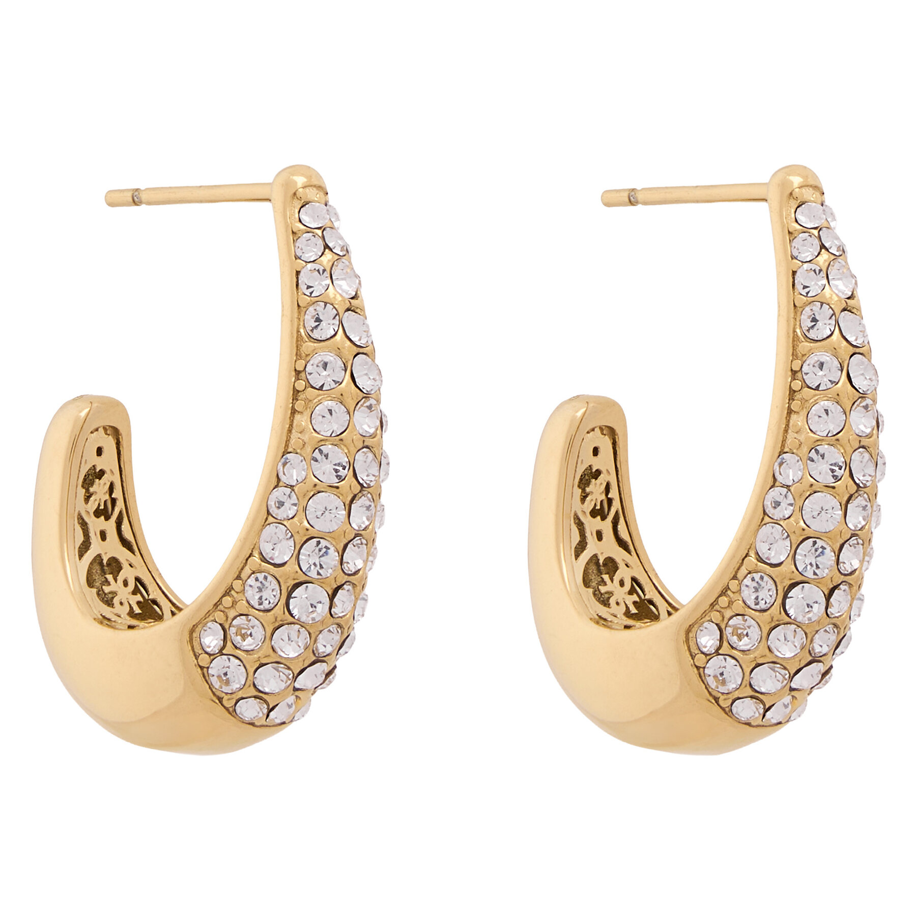 Обици Guess JUBE06 429JW Златист
