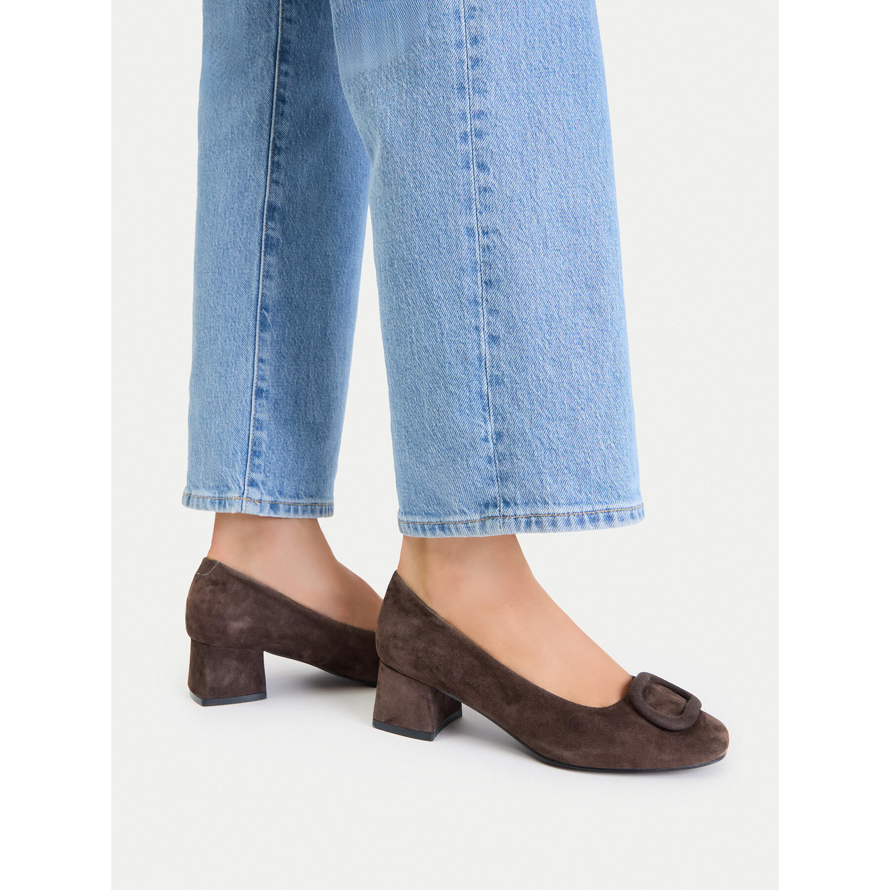 Pantofi pumps Lasocki CEO-HY7165-1 Maro închis