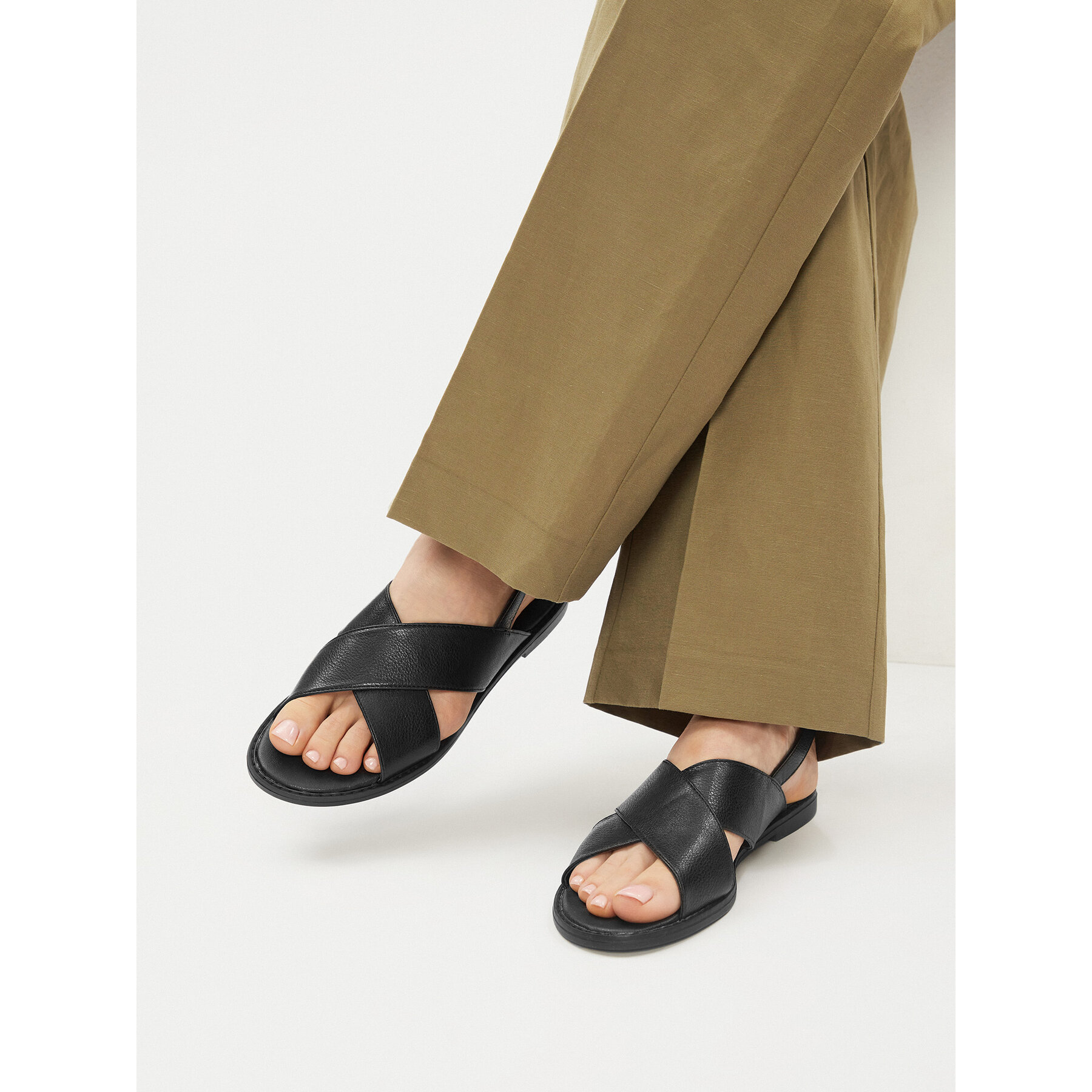 Sandali JENNY WS5551-10 Črna
