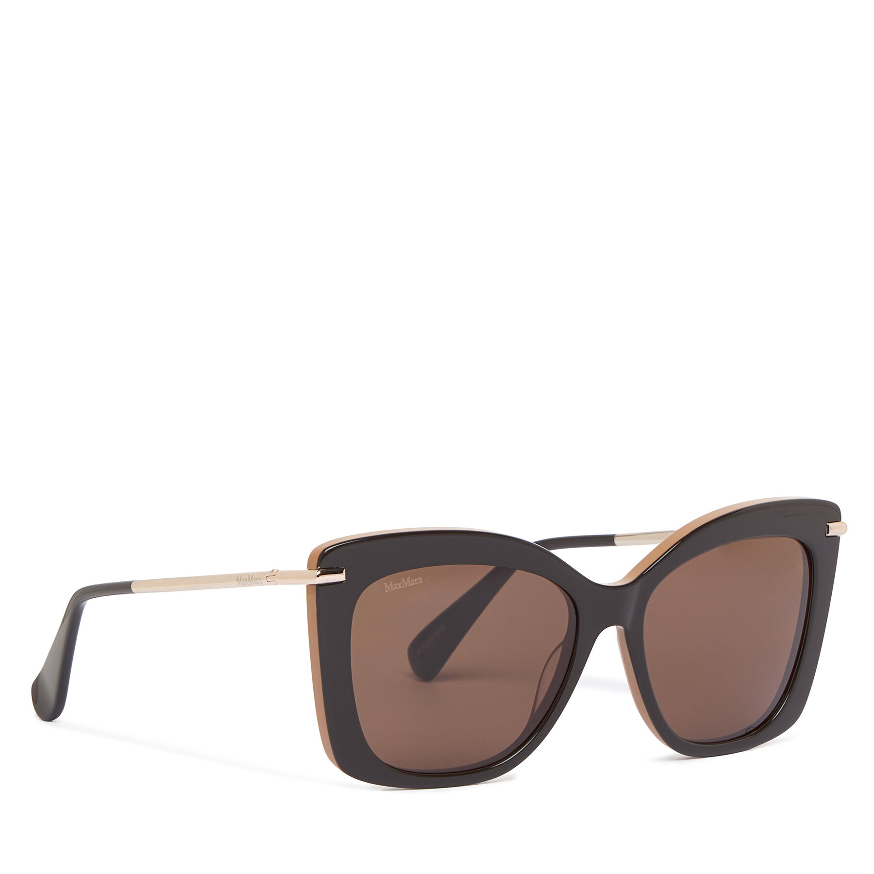 Slnečné okuliare Max Mara MM0101 50E Hnedá